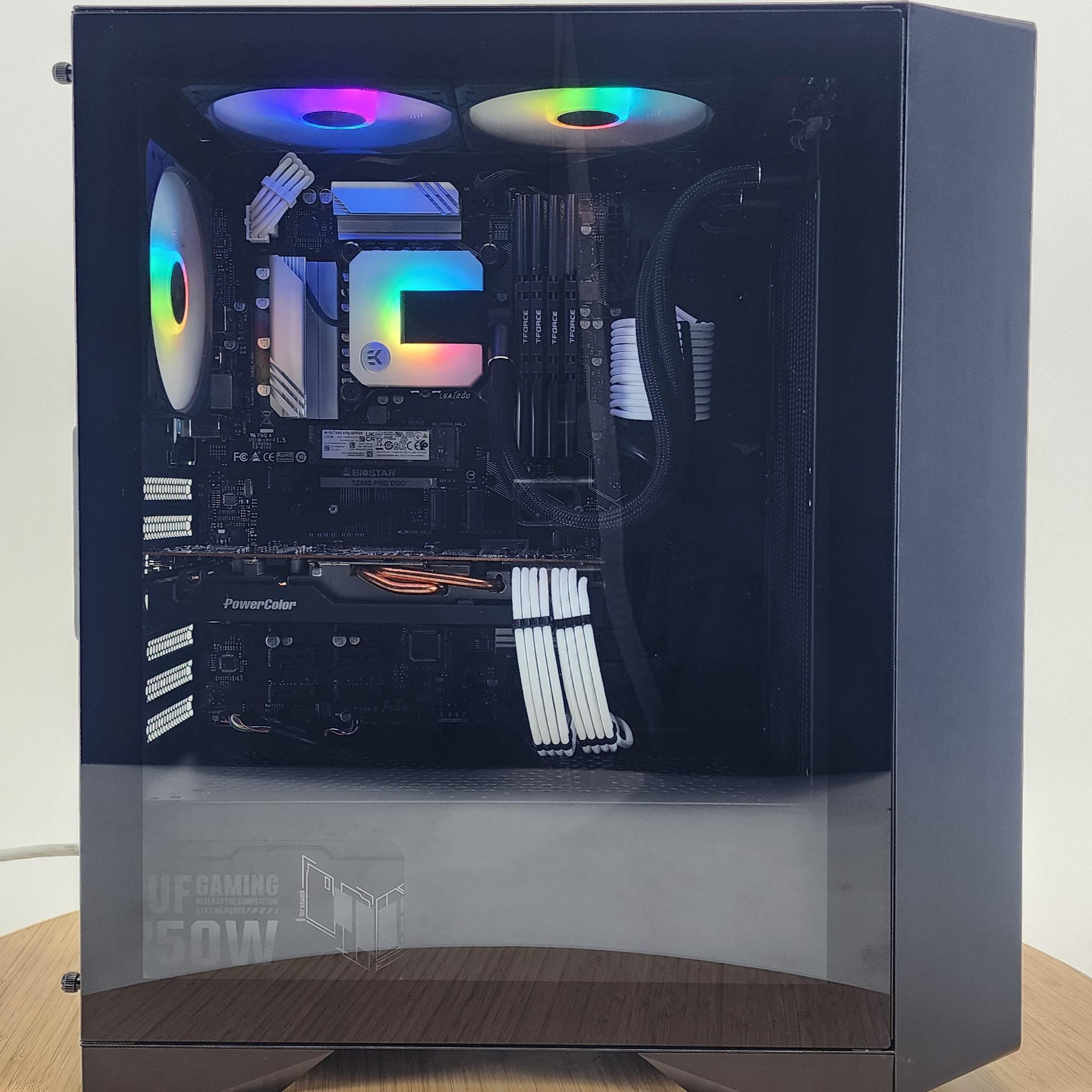 Gaming PC i7-11700KF 32GB RAM 1TB SSD RX 6700 10GB Windows 11 Computer