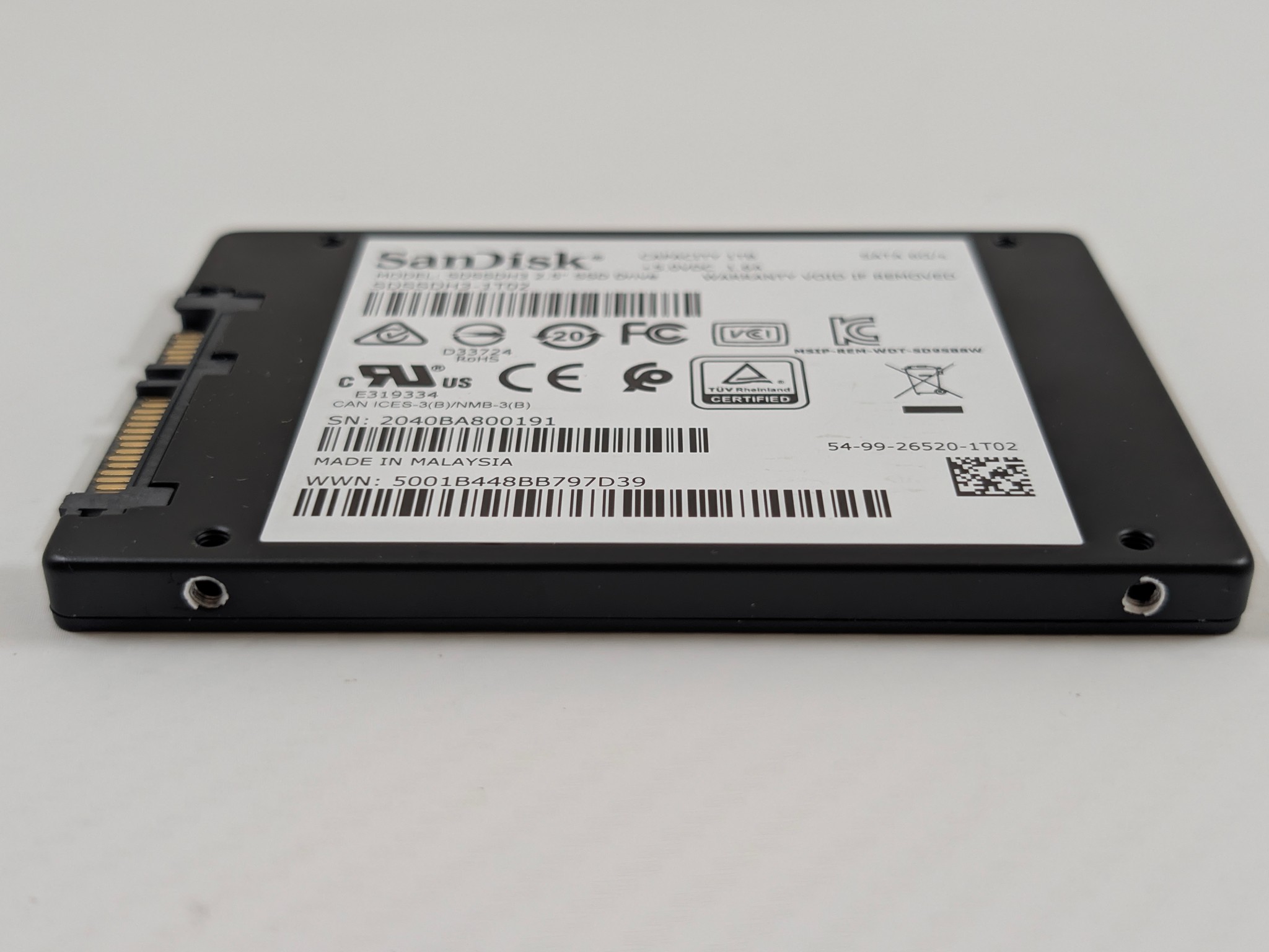SanDisk Ultra 3D SSD 1TB
