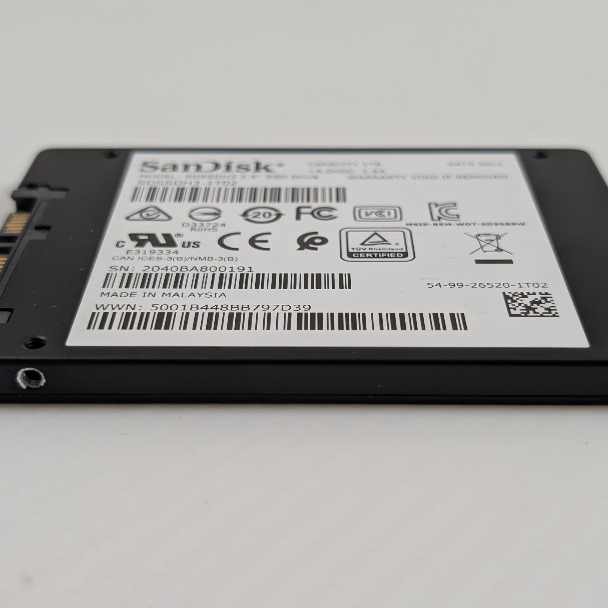 SanDisk Ultra 3D SSD 1TB