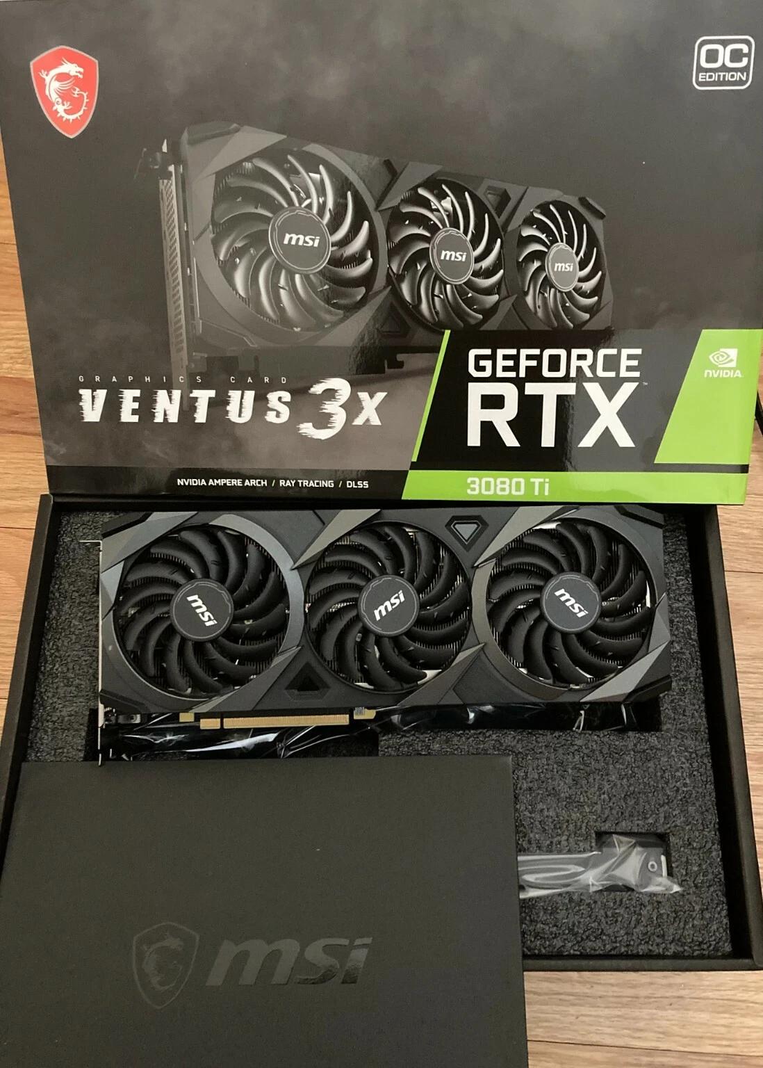 GeForce RTX 3080 Ti VENTUS 3X 12G OC Edition