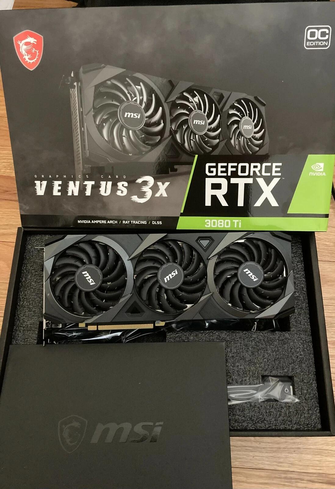GeForce RTX 3080 Ti VENTUS 3X 12G OC Edition