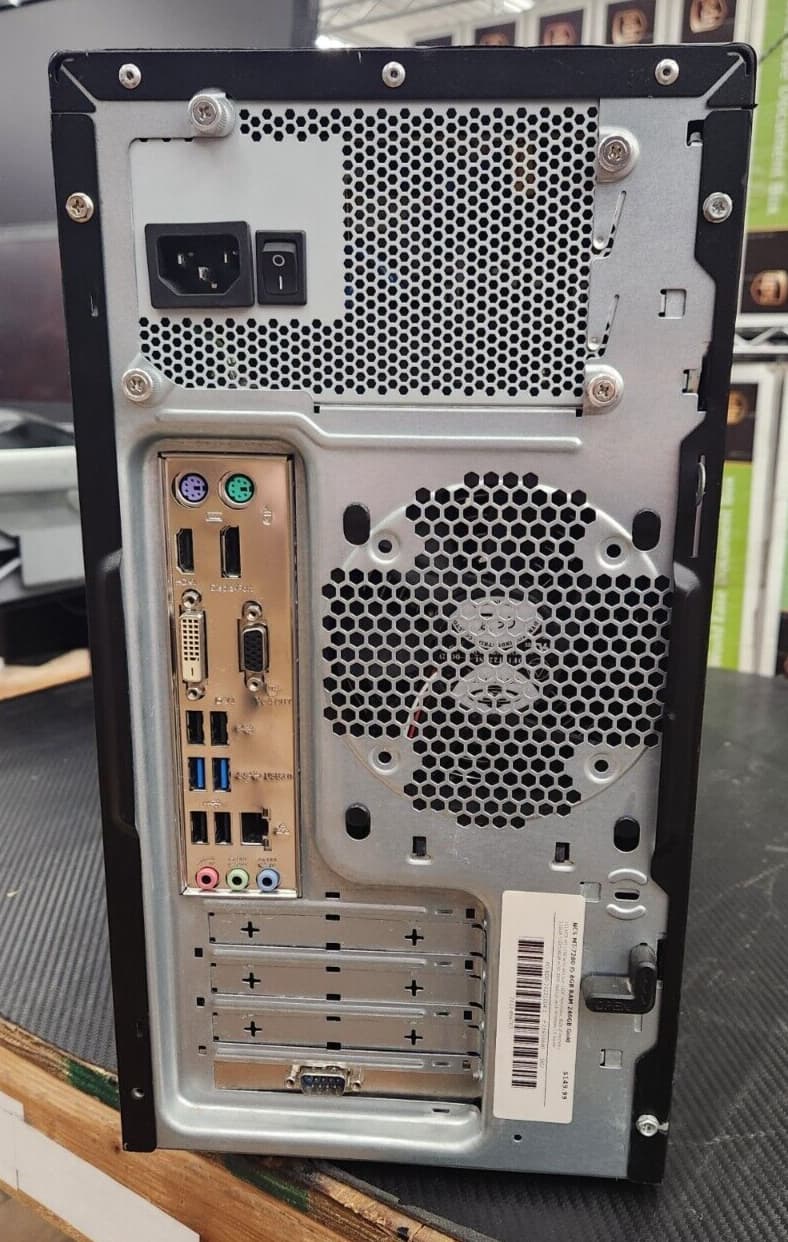 NCS Tech. Stratus 7280 Tower PC Core i5-4440 8GB RAM 120SSD 500HDD Windows 10H