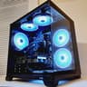 ⚡Liquid Cooled Gaming PC - Ryzen 5 1600/16GB RAM/1TB SSD - Nvidia GTX 1660 Super
