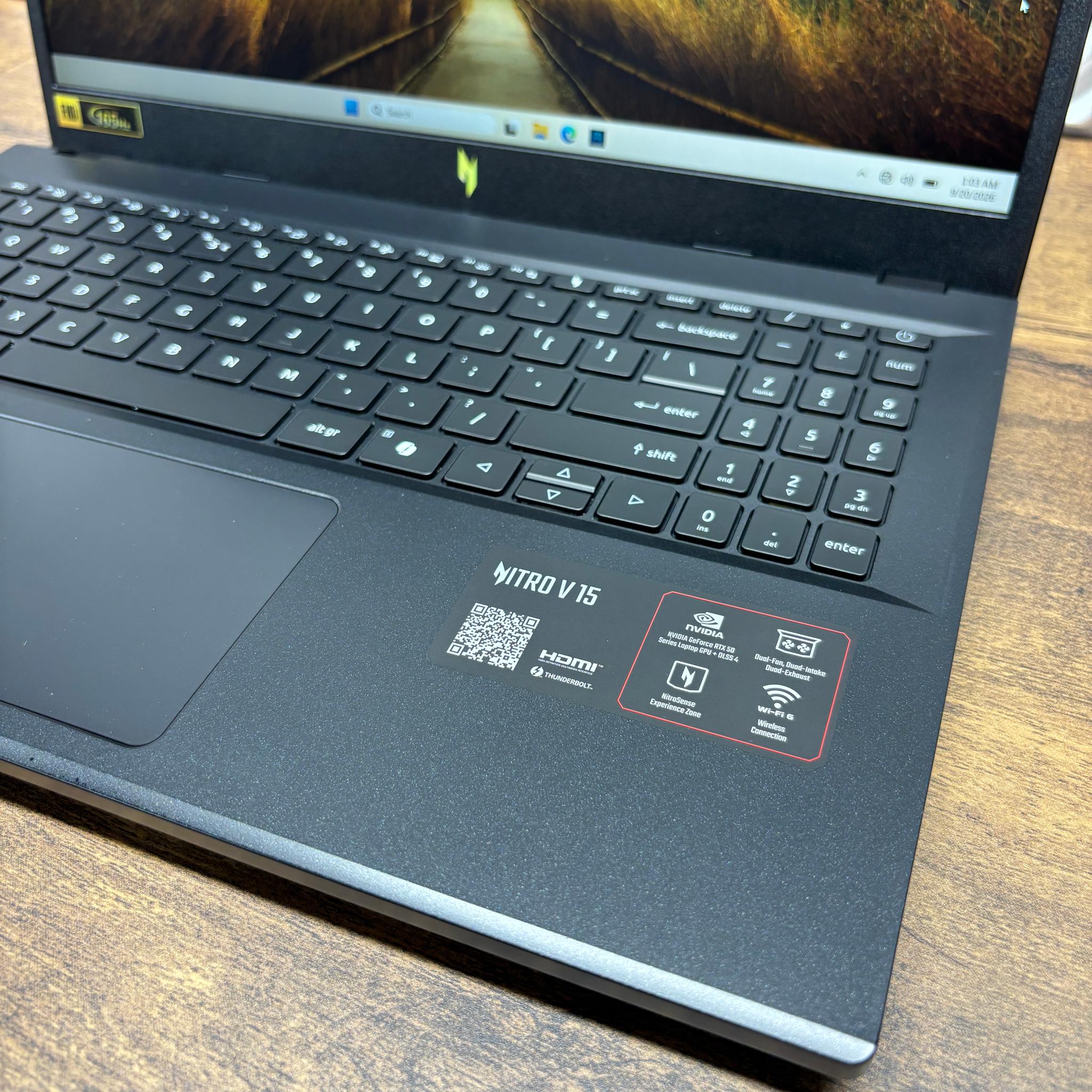 Acer Nitro V 15 Gaming Laptop i5-13420H RTX 5050 16GB 512GB SSD 165Hz
