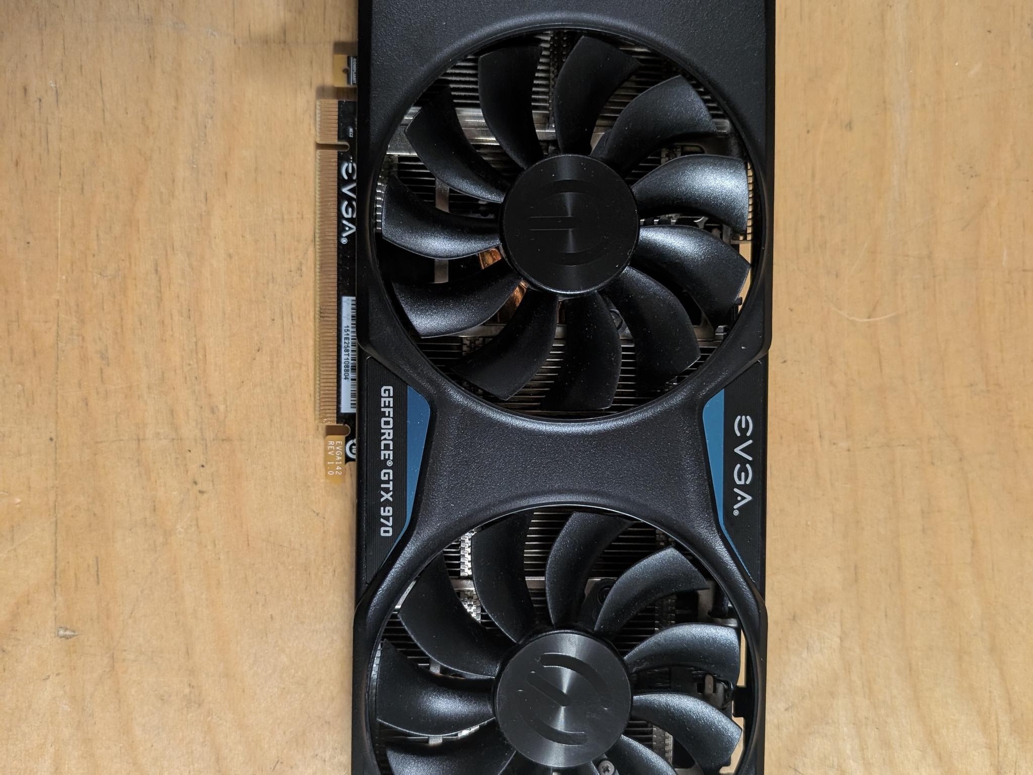 EVGA Nvidia GTX 970 4GB SSC