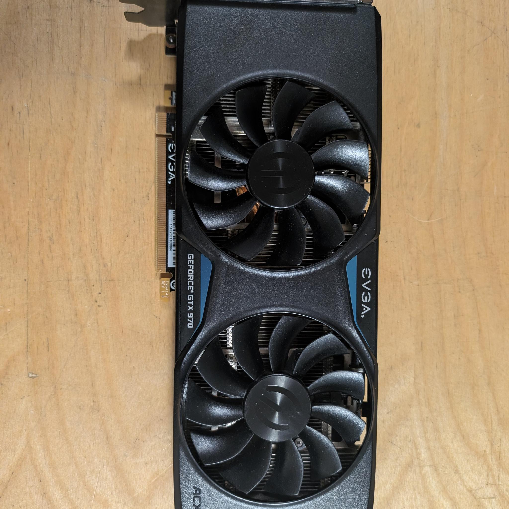 EVGA Nvidia GTX 970 4GB SSC