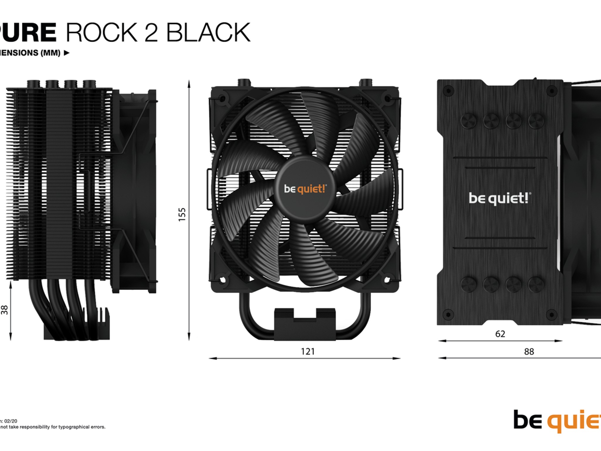 be quiet! Pure Rock 2 CPU Air Cooler - Super Deal !!!