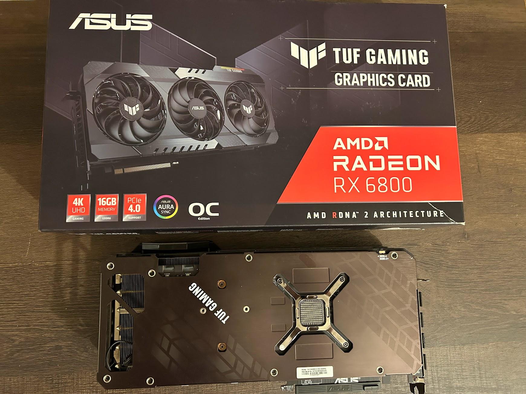 ASUS TUF RX 6800 16GB