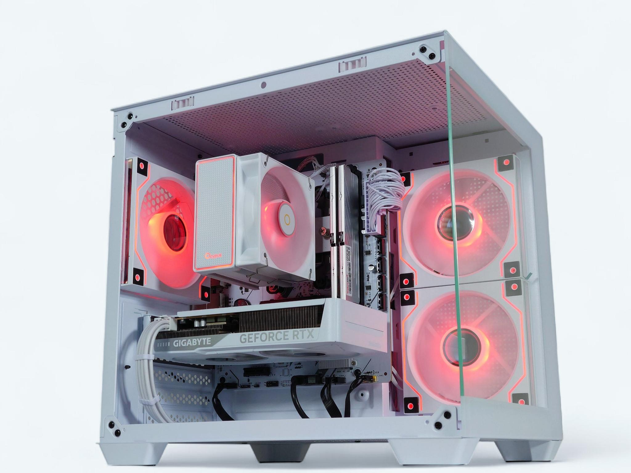 🤍🏔️Alaska V6❄️Nvidia RTX 5060 8GB❄️AMD Ryzen 5 5600 6 core❄️16GB DDR4❄️1TB NVME SSD