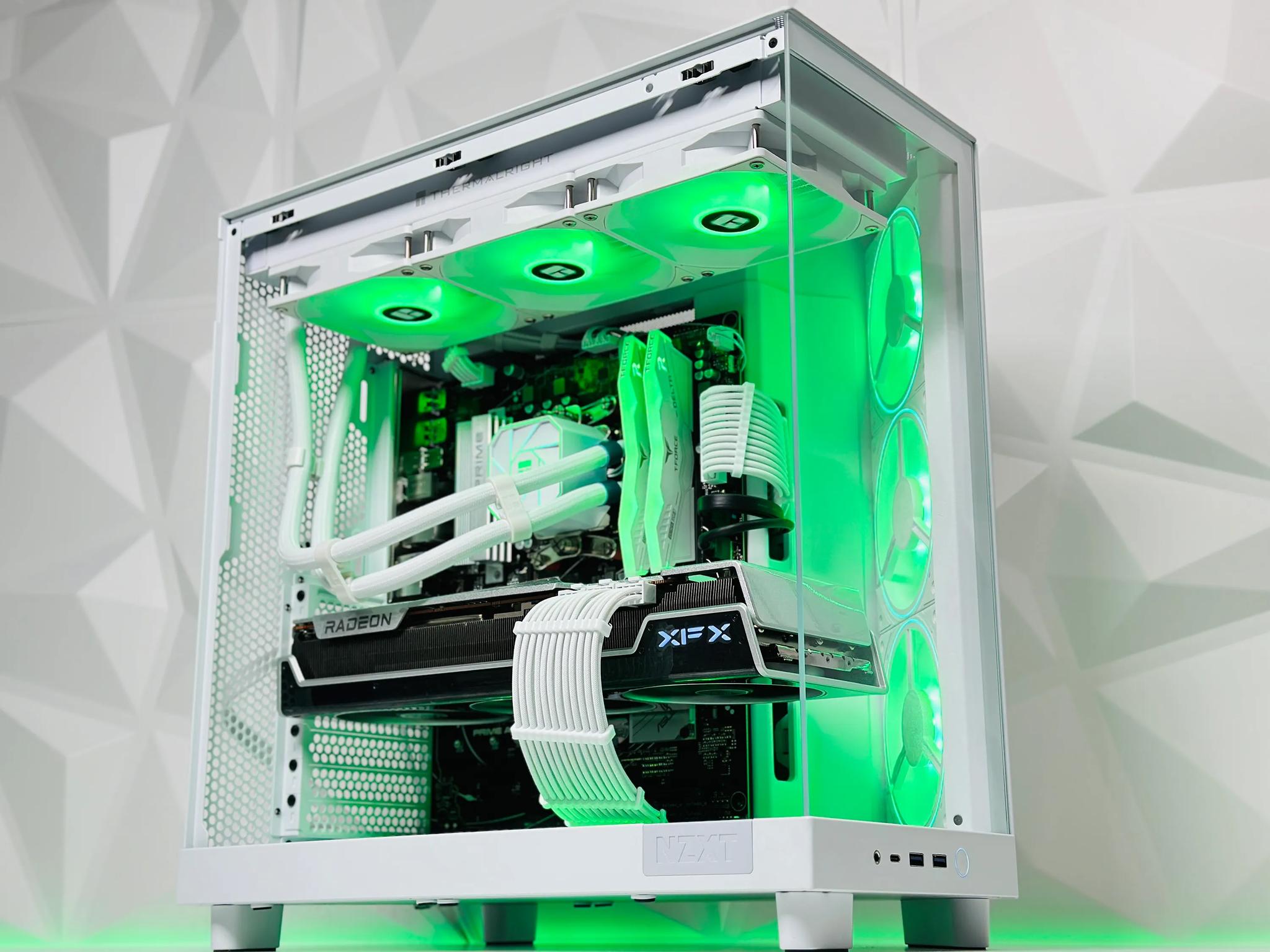 🛸👽🧊🥶Glacius|| Extreme Gaming PC🧊AMD RX 7900 XT 20GB🧊Ryzen 7 7700X🧊32GB DDR5🧊1TB NVME SSD