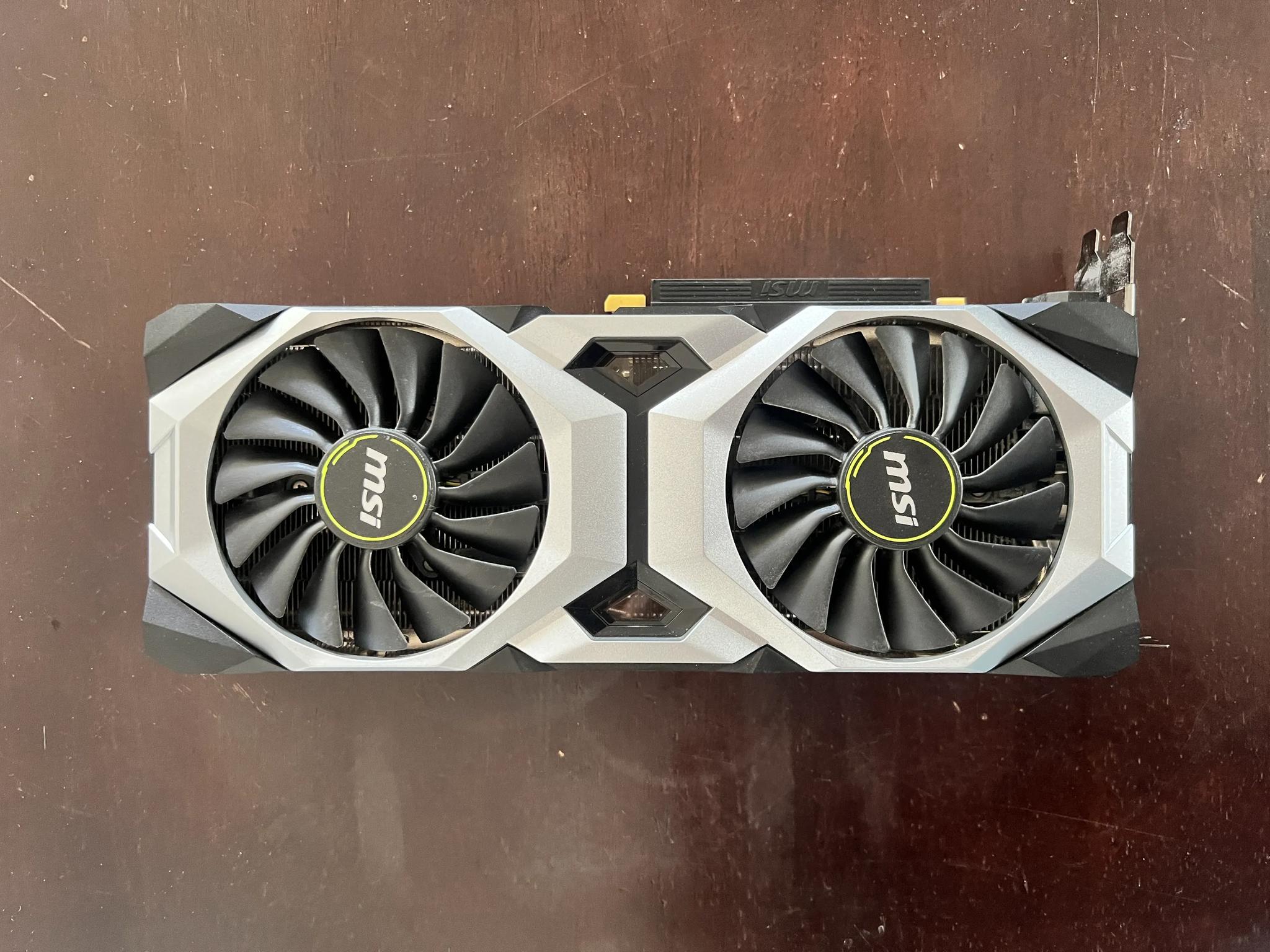 MSI RTX 2080 8gb Ventus OC