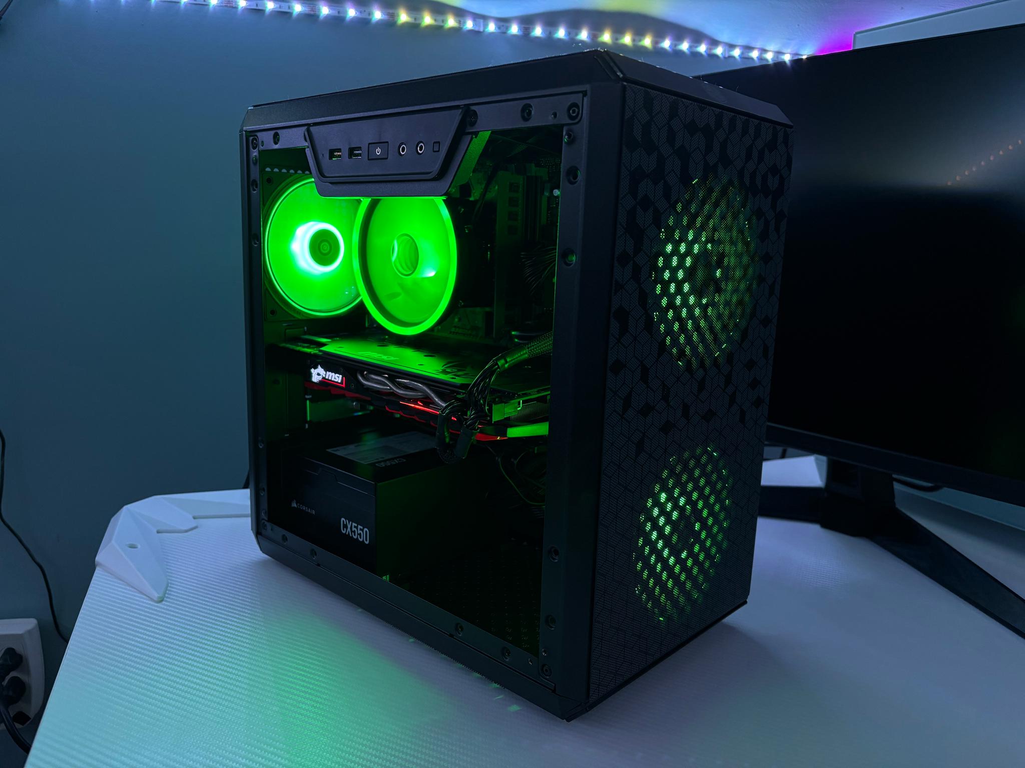 Micro-ATX 1080p Budget-Friendly Gaming PC - Good Value