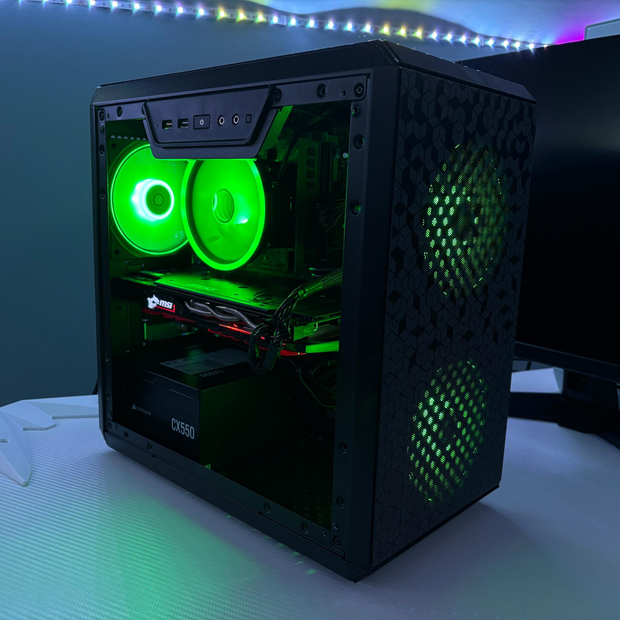 Micro-ATX 1080p Budget-Friendly Gaming PC - Good Value