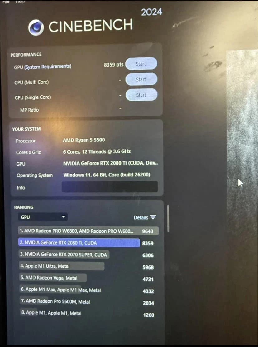 Omen 30L Gaming PC| Ryzen 5| 2080Ti 11GB| 16GB| WIN 11