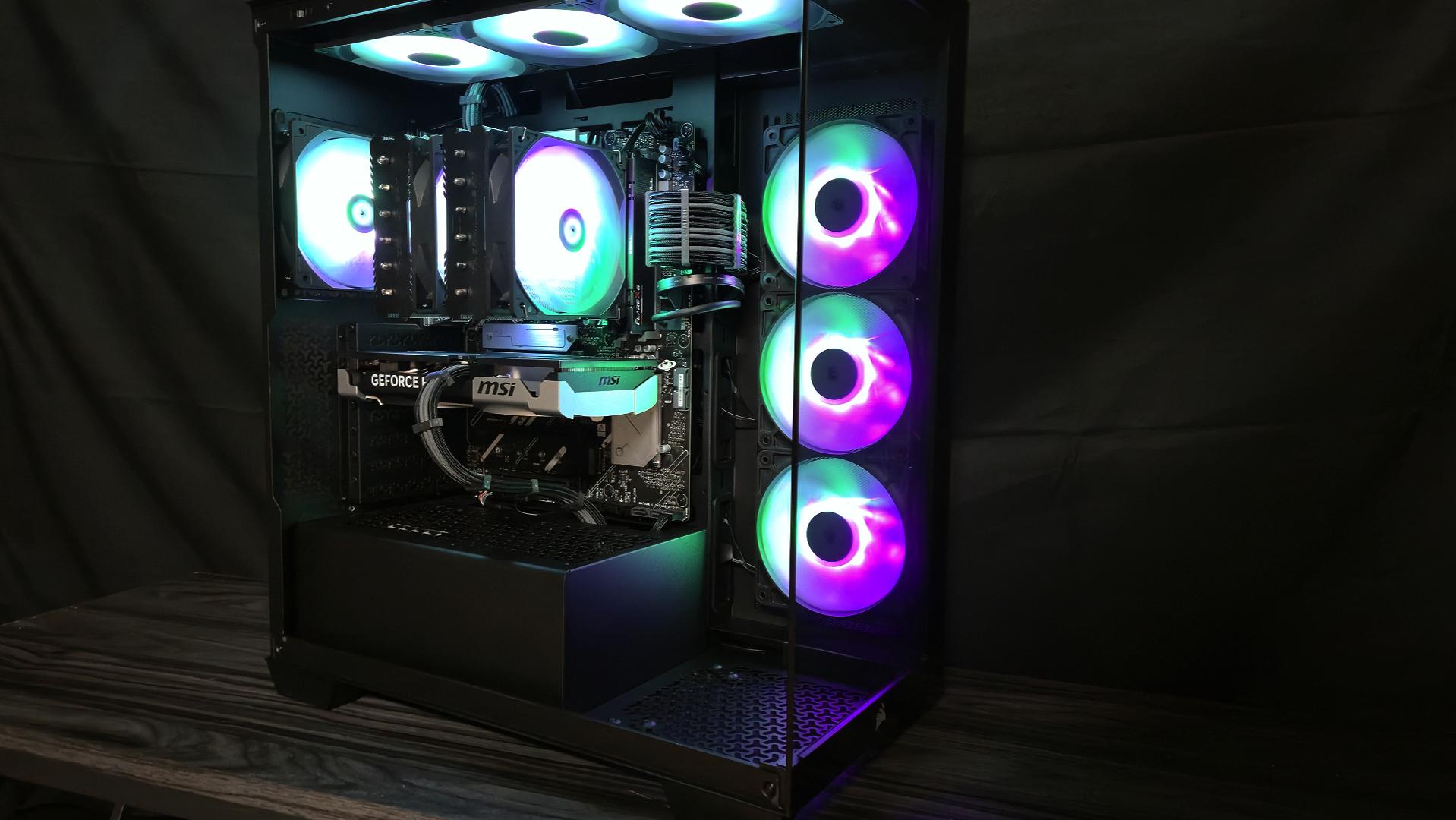 Ryzen 5 9600X - RTX 5060 Ti 8GB - 32GB DDR5 6000 - 1TB Gen4 NVMe - Corsair 3500X - Custom