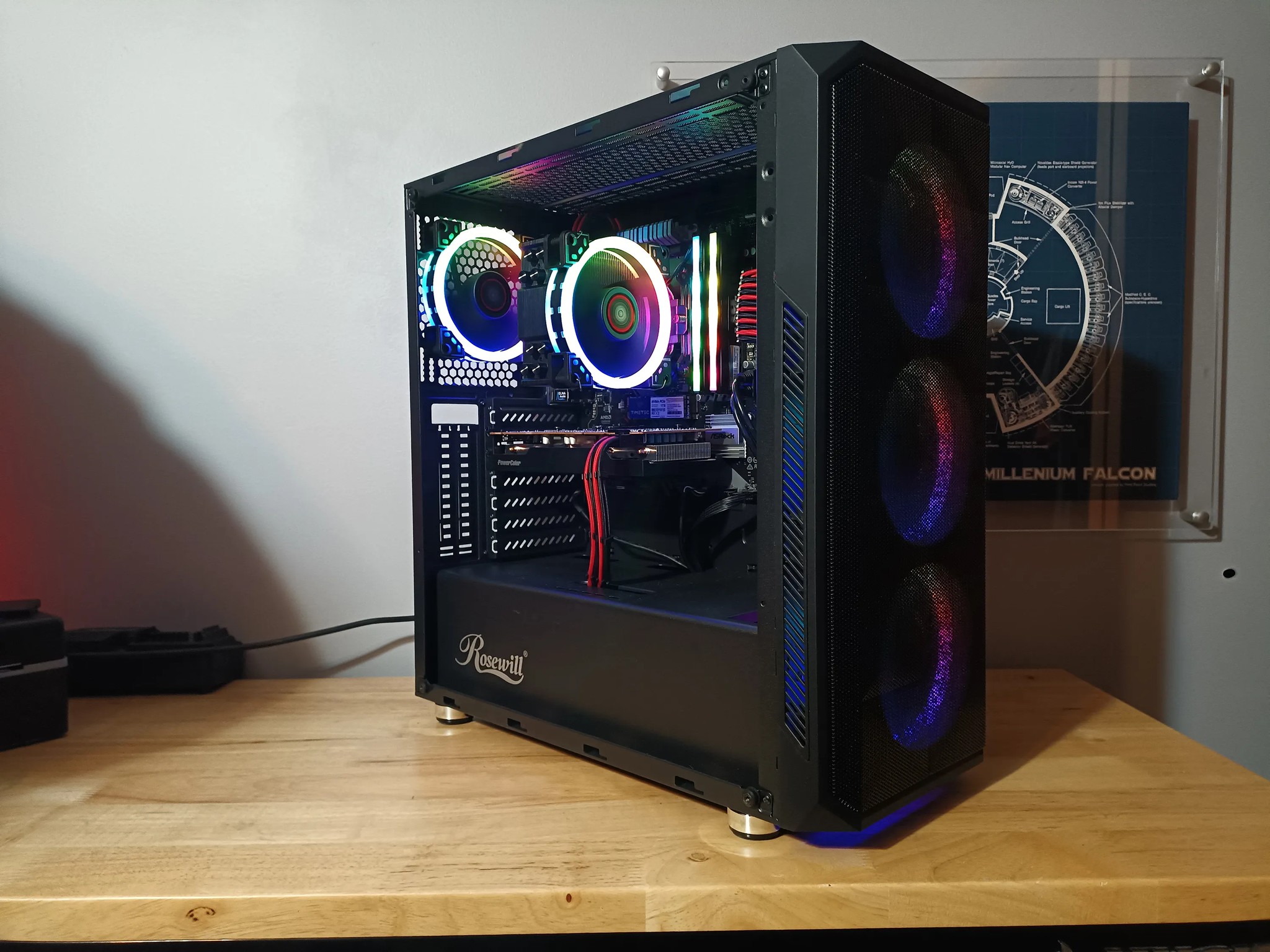 Gaming PC - Ryzen 5 5500, RX 6600XT, 32GB RAM / 1tb NVME SSD