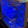 Premium Custom Gaming PC All White Build.  9800X3D and 9070XT XFX Swift