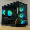 🖤♠️ 1440p Black Gaming PC ♠️🖤 RTX 3070 | Ryzen 5 5500 | 16gb RAM | 500gb NVME SSD | Wifi + BT