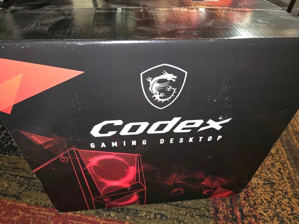 MSI Codex R 12NUC5 + Keyboard and mouse
