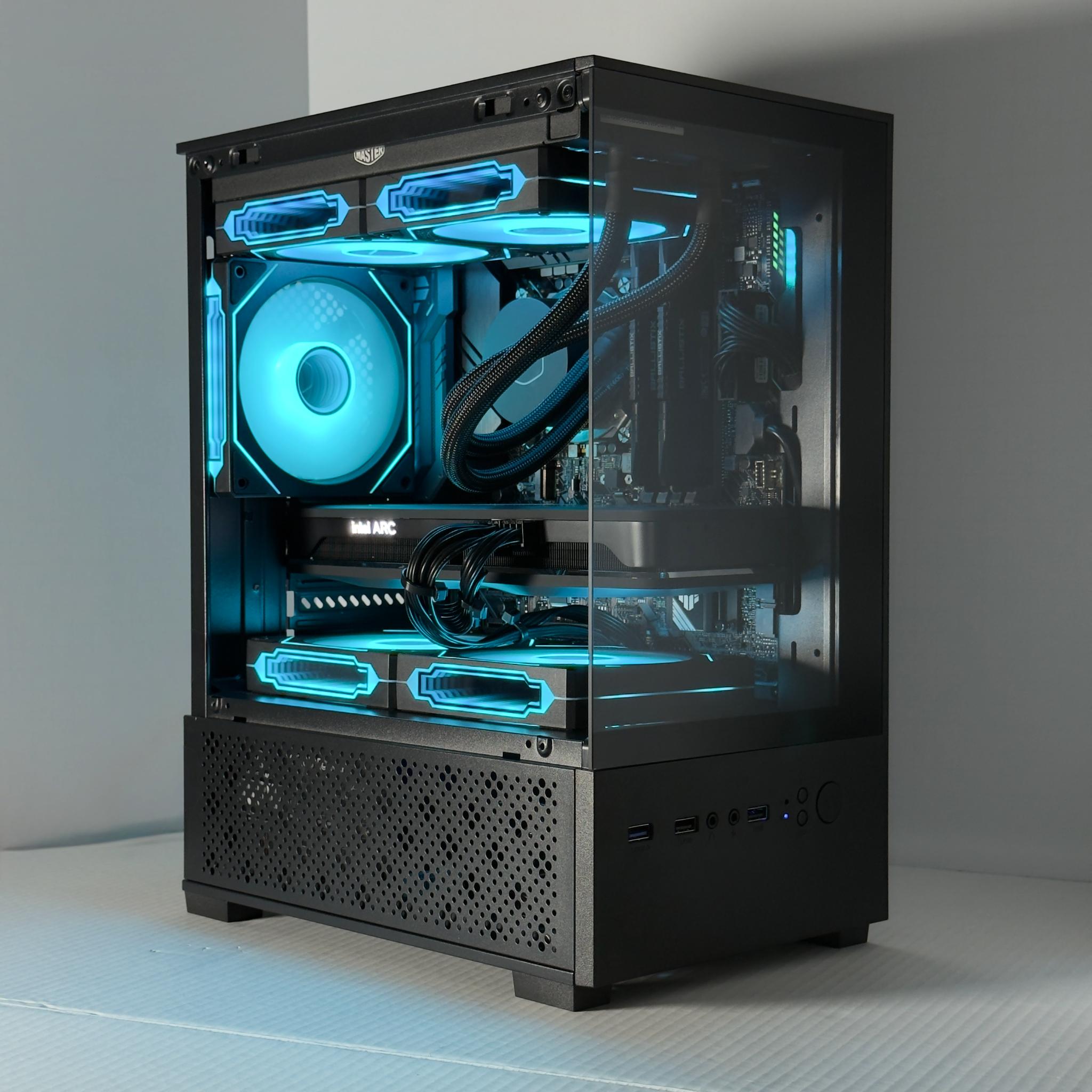 PixelForge Mini 1080p/1440p | i5-10400F | Arc A750 8GB | 16GB DDR4 | 512GB NVMe | WIFI + BT