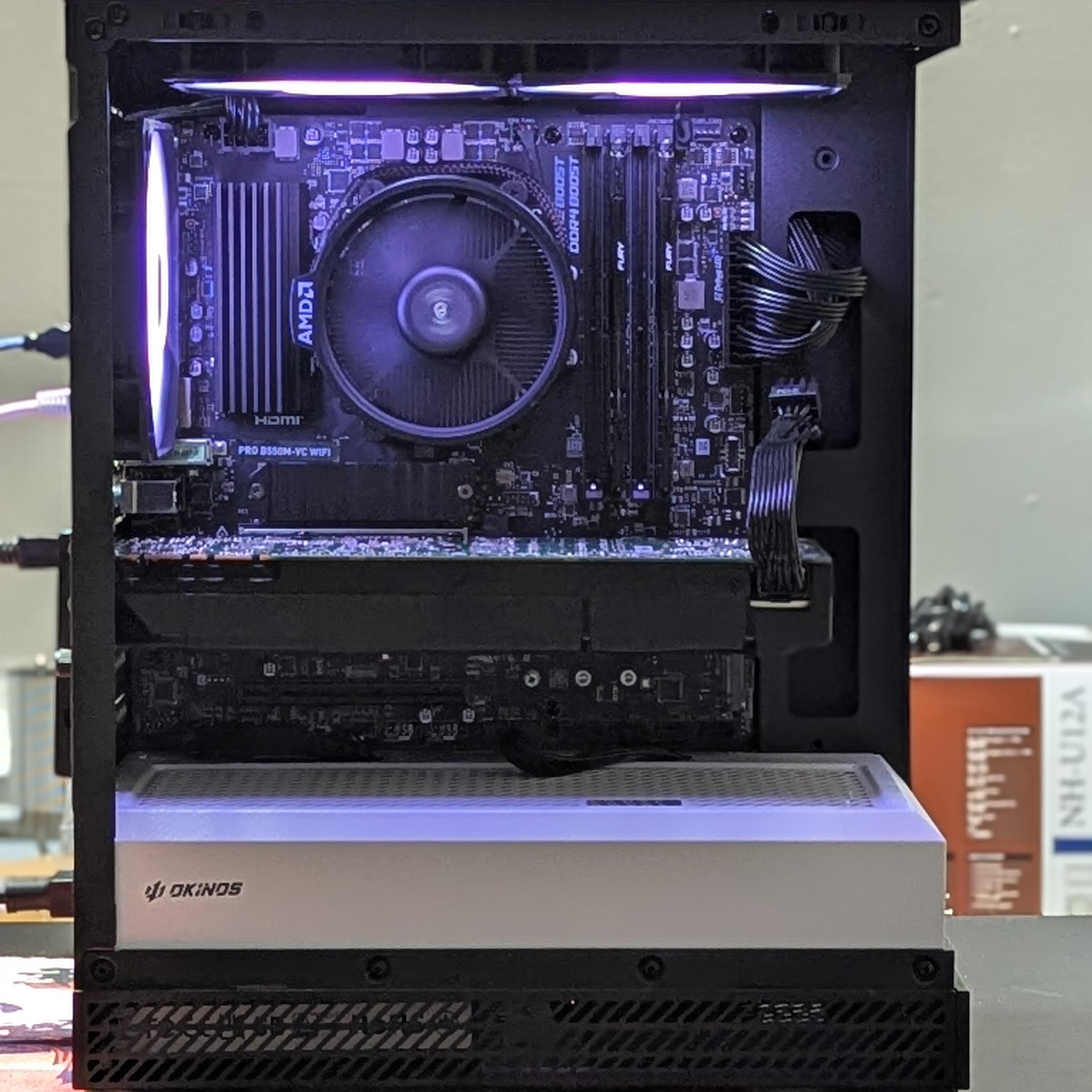 Gaming PC|AMD Ryzen 5 5500|16 GB DDR4 3200| 1 TB SSD |NVIDIA GEFORCE GTX 1070|Windows 11 Home Active