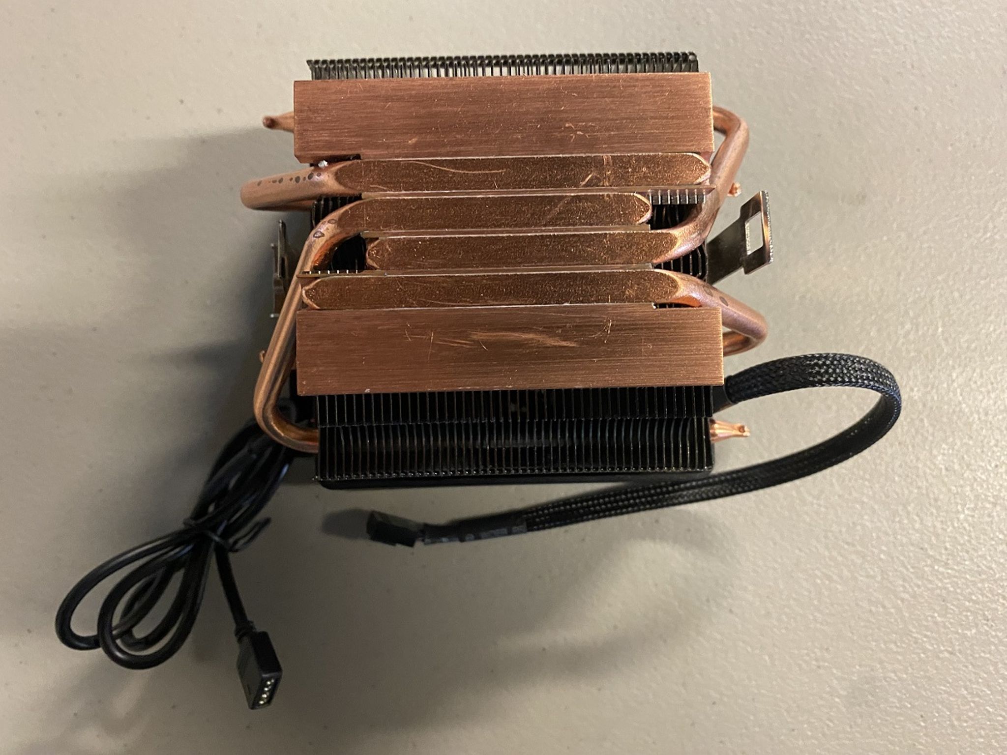AMD Ryzen 7 2700x with Wraith Prism RGB cooler.