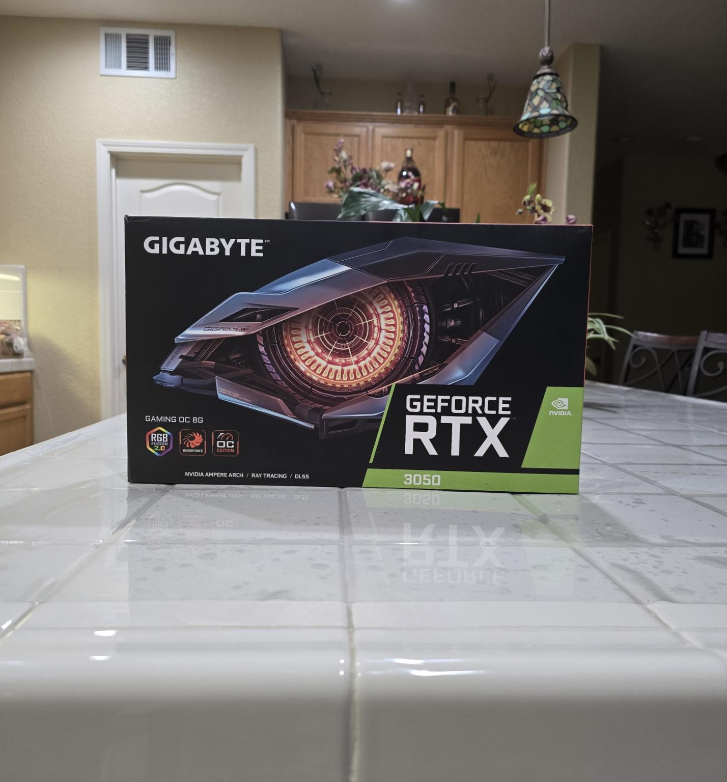 Gigabyte Geforce RTX 3050 8gb Used