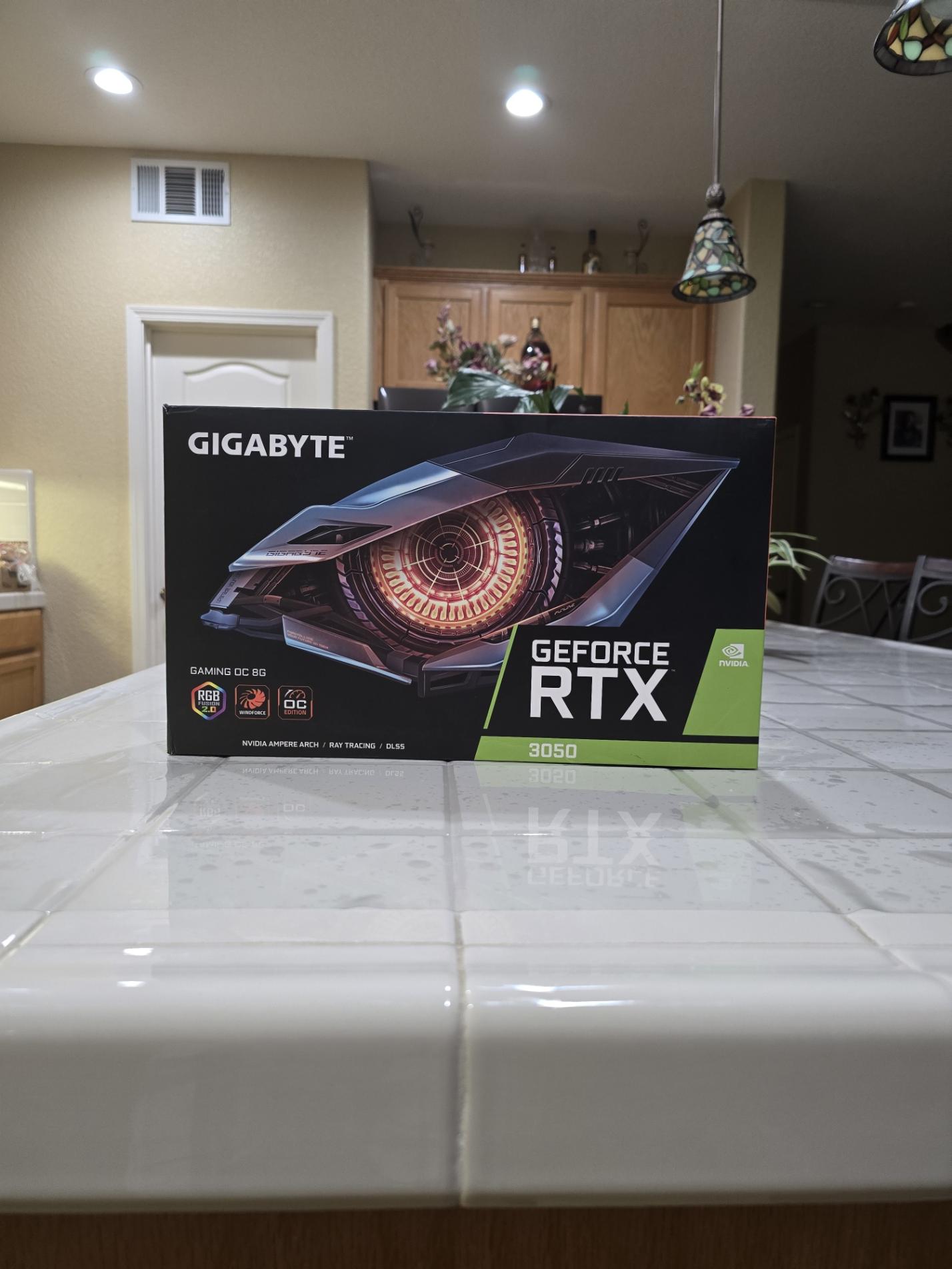 Gigabyte Geforce RTX 3050 8gb Used
