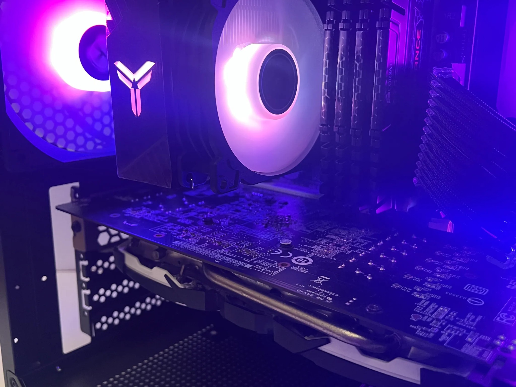Custom RGB gaming PC I5 4970k RX 580 6gb 16gb DDR3 Ram 500gb SSD