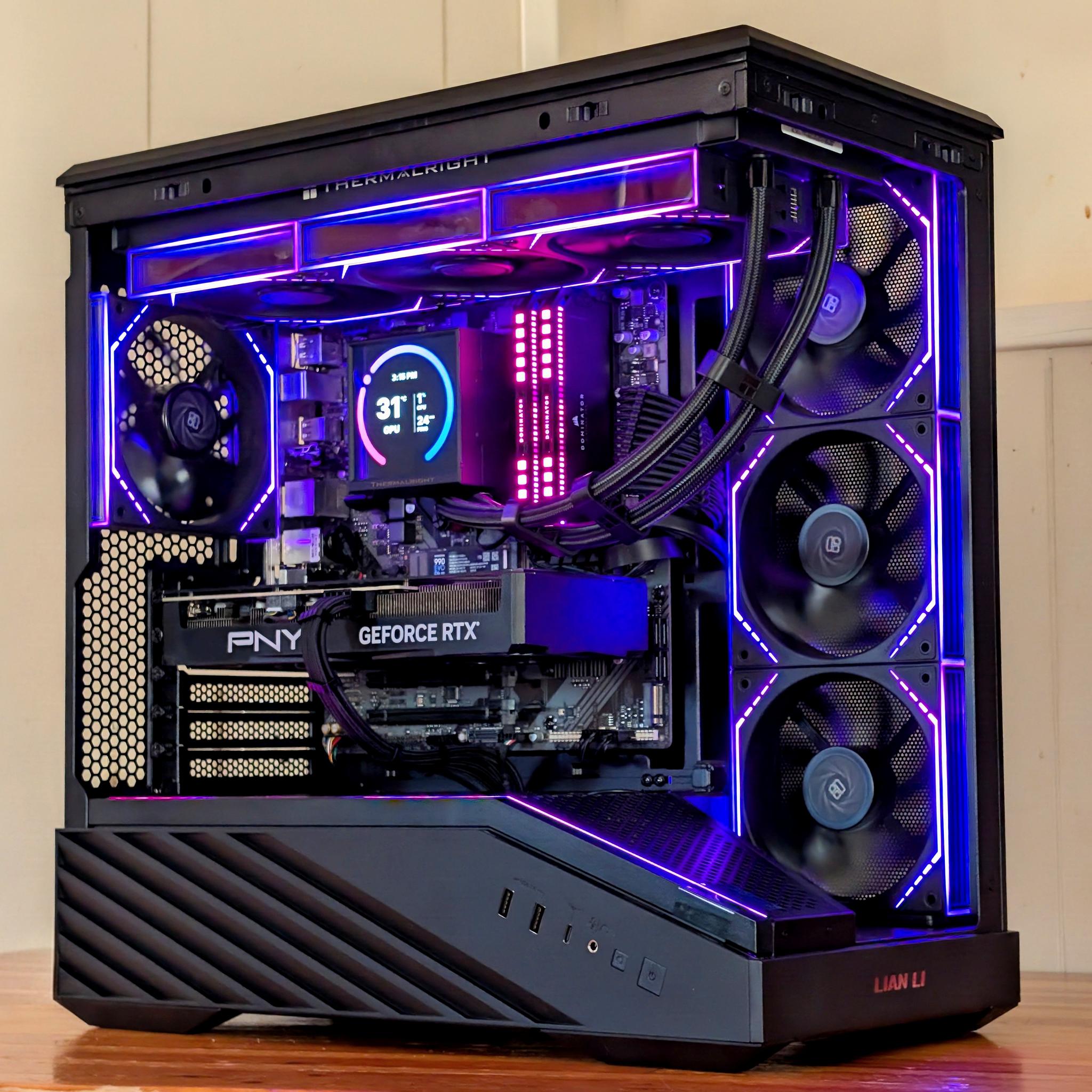 🔵🟣 Neon 🟣🔵 Ryzen 7 7700x | RTX 4070 12GB | 32GB DDR5 | 1TB SSD