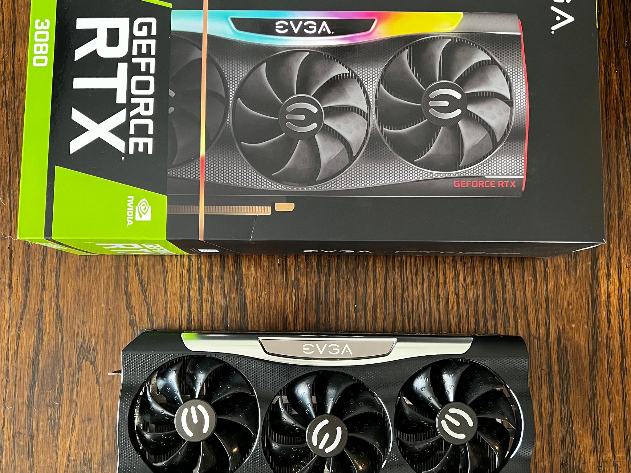 EVGA GeForce RTX 3080 FTW3 ULTRA GAMING 10GB GDDR6X Graphics Card Nvidia GeForce