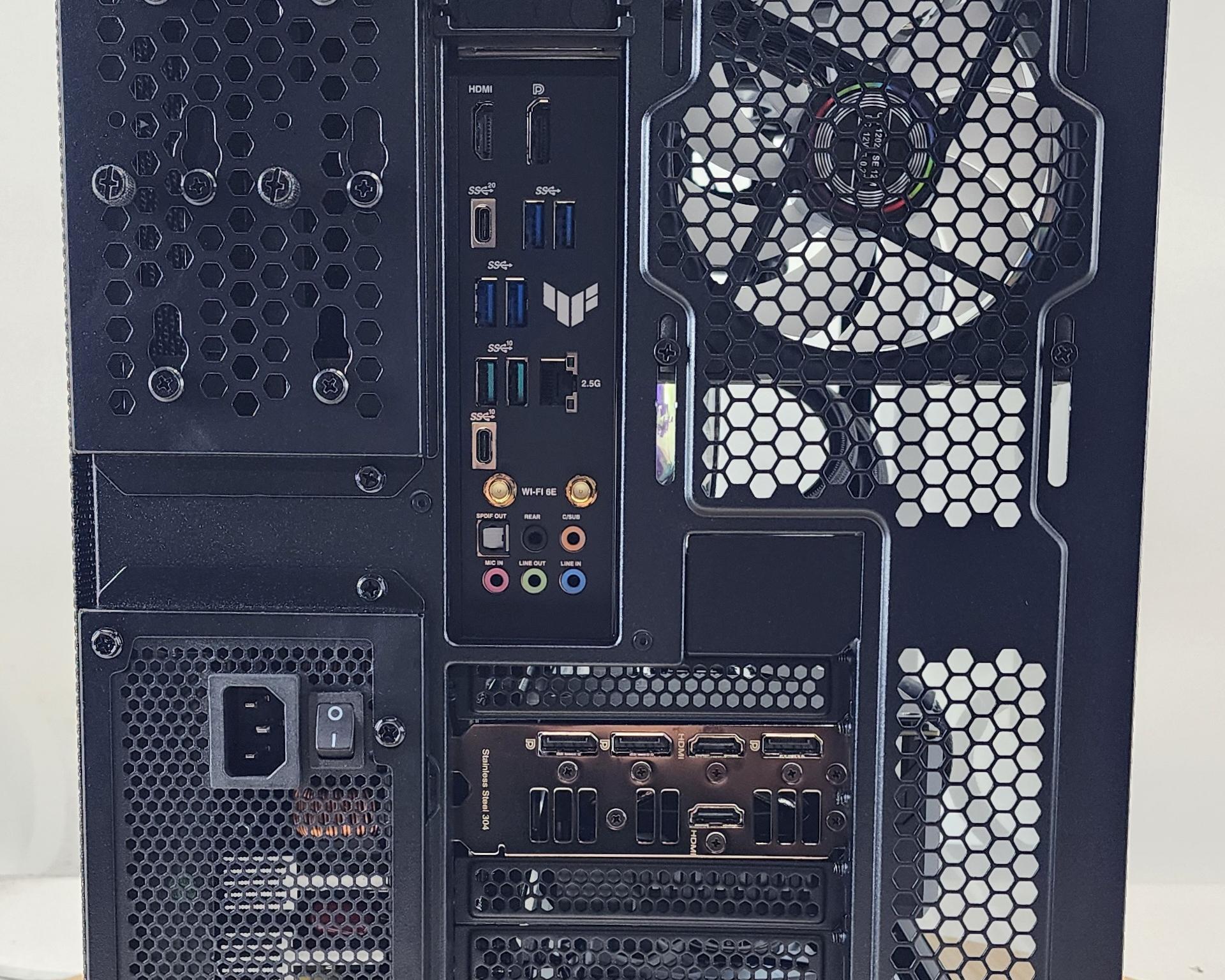 Gaming PC i7-14700KF 32GB RAM 2TB SSD RTX 4070 Ti SUPER 16GB Windows 11 Computer