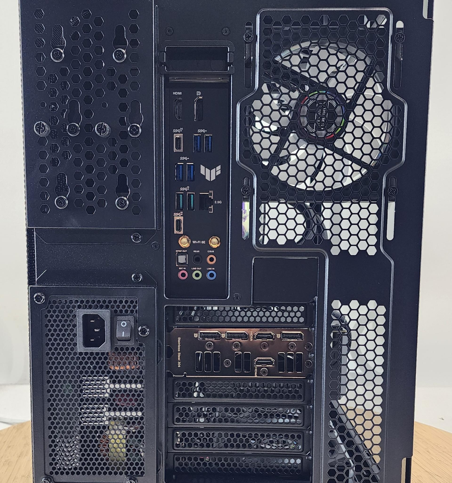 Gaming PC i7-14700KF 32GB RAM 2TB SSD RTX 4070 Ti SUPER 16GB Windows 11 Computer