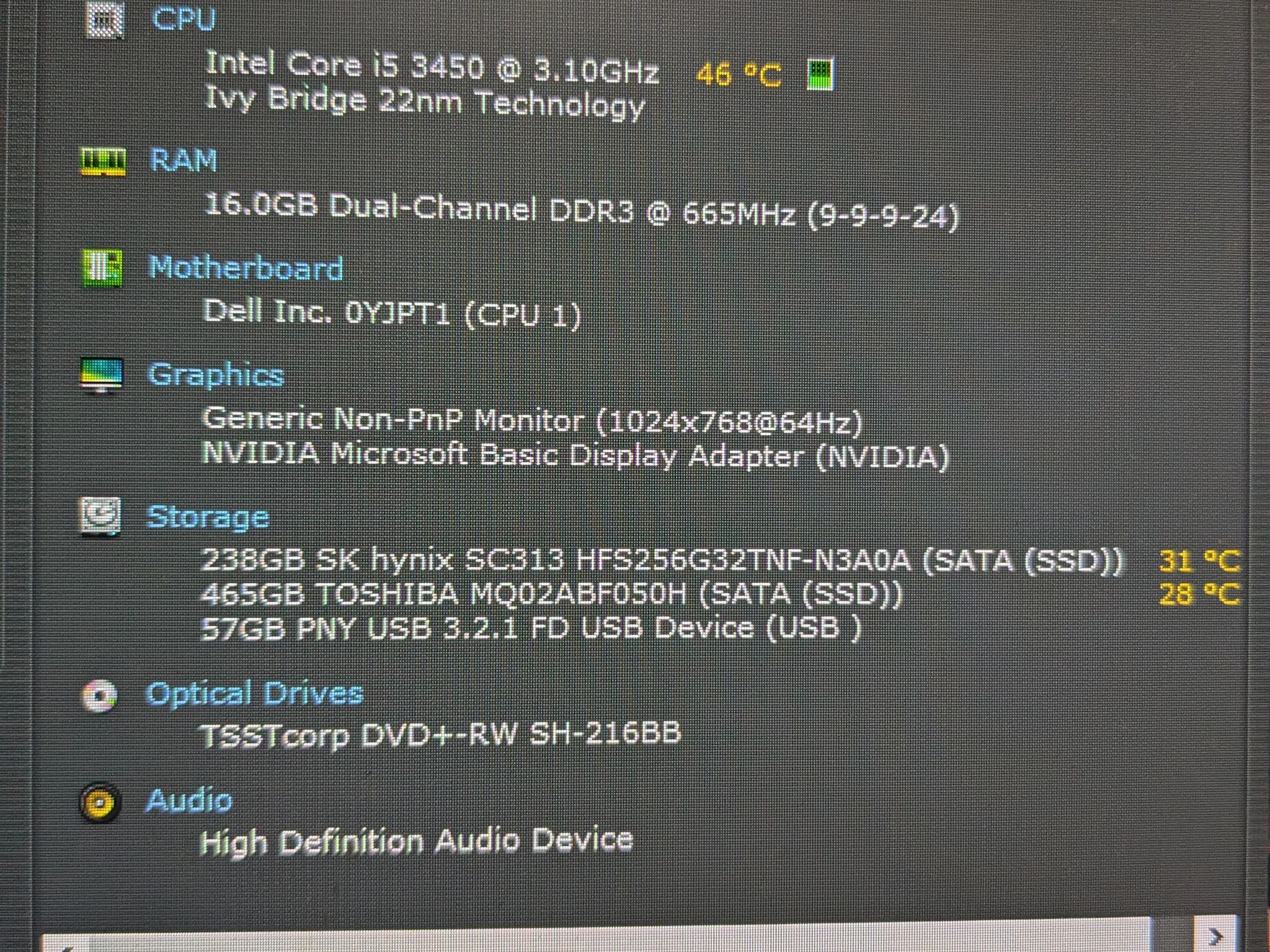 Potato Spec | 180 Day Warranty | Dell XPS | i5-3450, 16GB RAM, GT 740, 256GB SSD, 500GB HDD, Win10