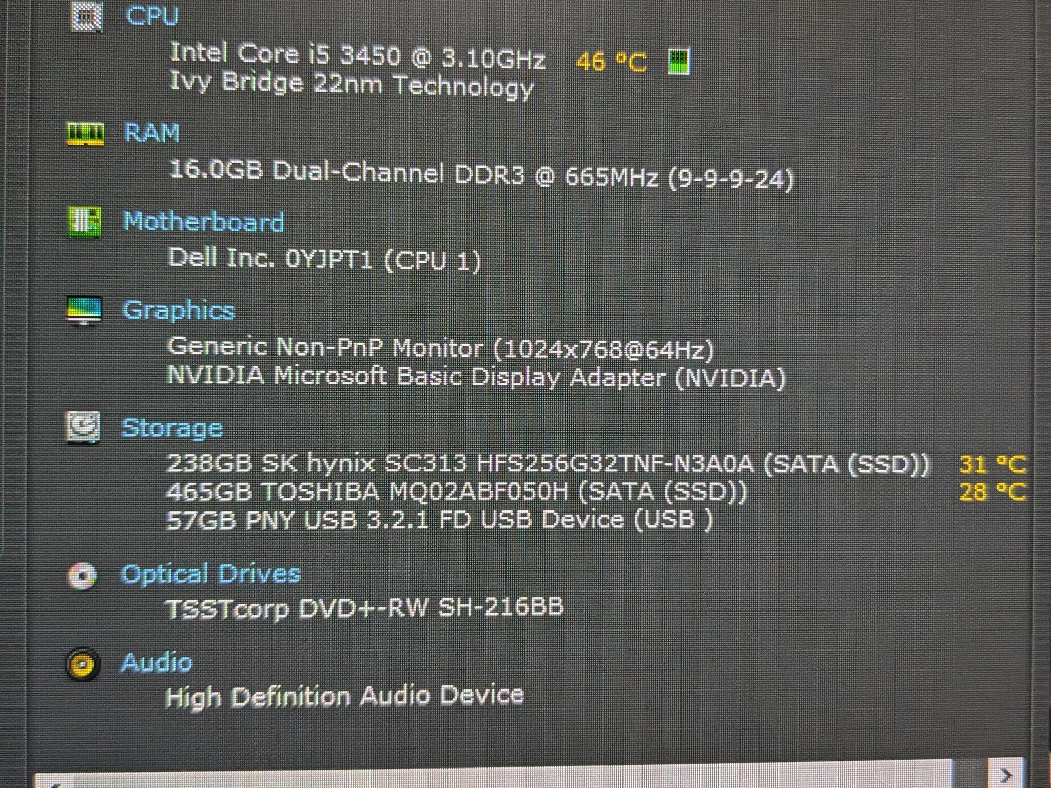 Potato Spec | 180 Day Warranty | Dell XPS | i5-3450, 16GB RAM, GT 740, 256GB SSD, 500GB HDD, Win10
