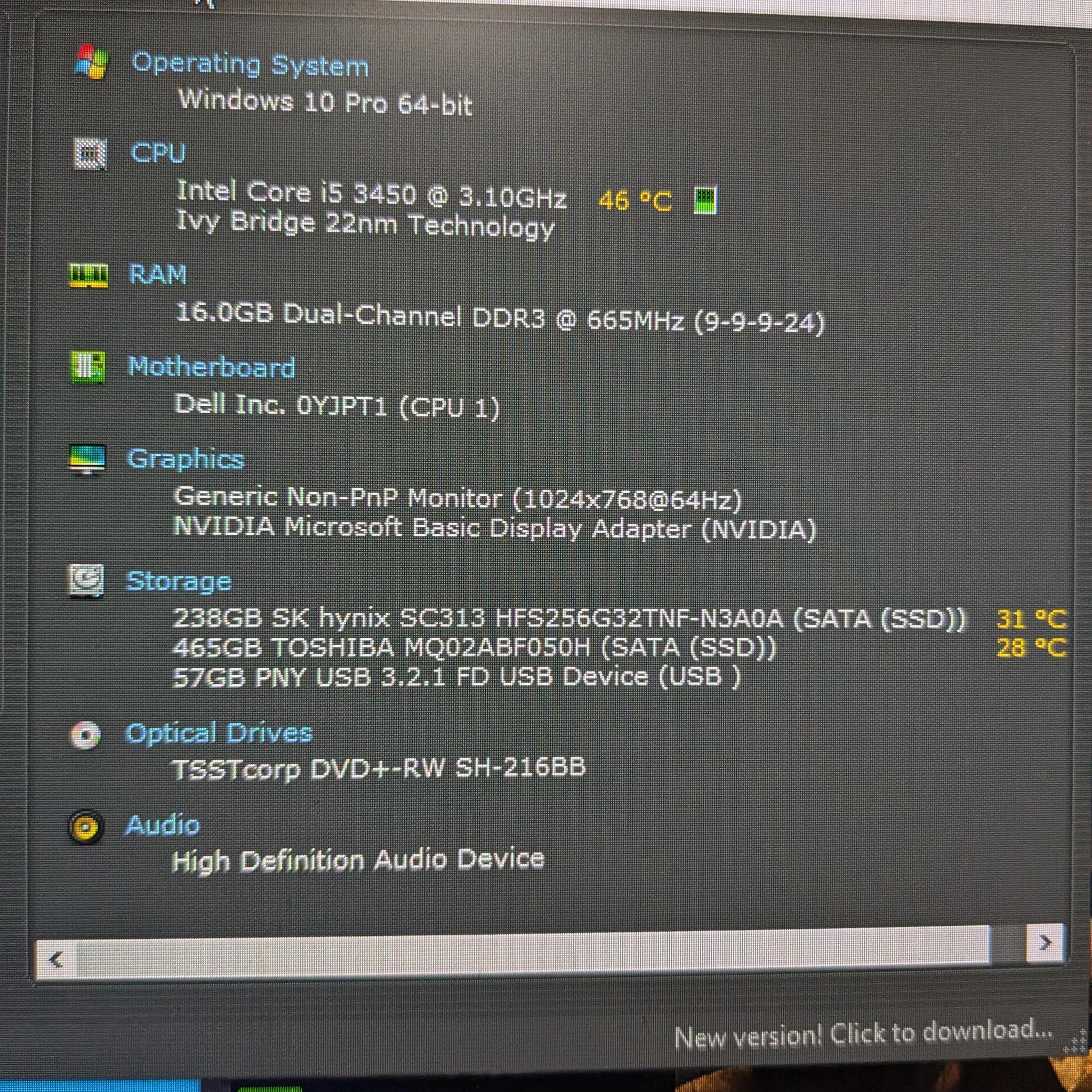 Potato Spec | 180 Day Warranty | Dell XPS | i5-3450, 16GB RAM, GT 740, 256GB SSD, 500GB HDD, Win10