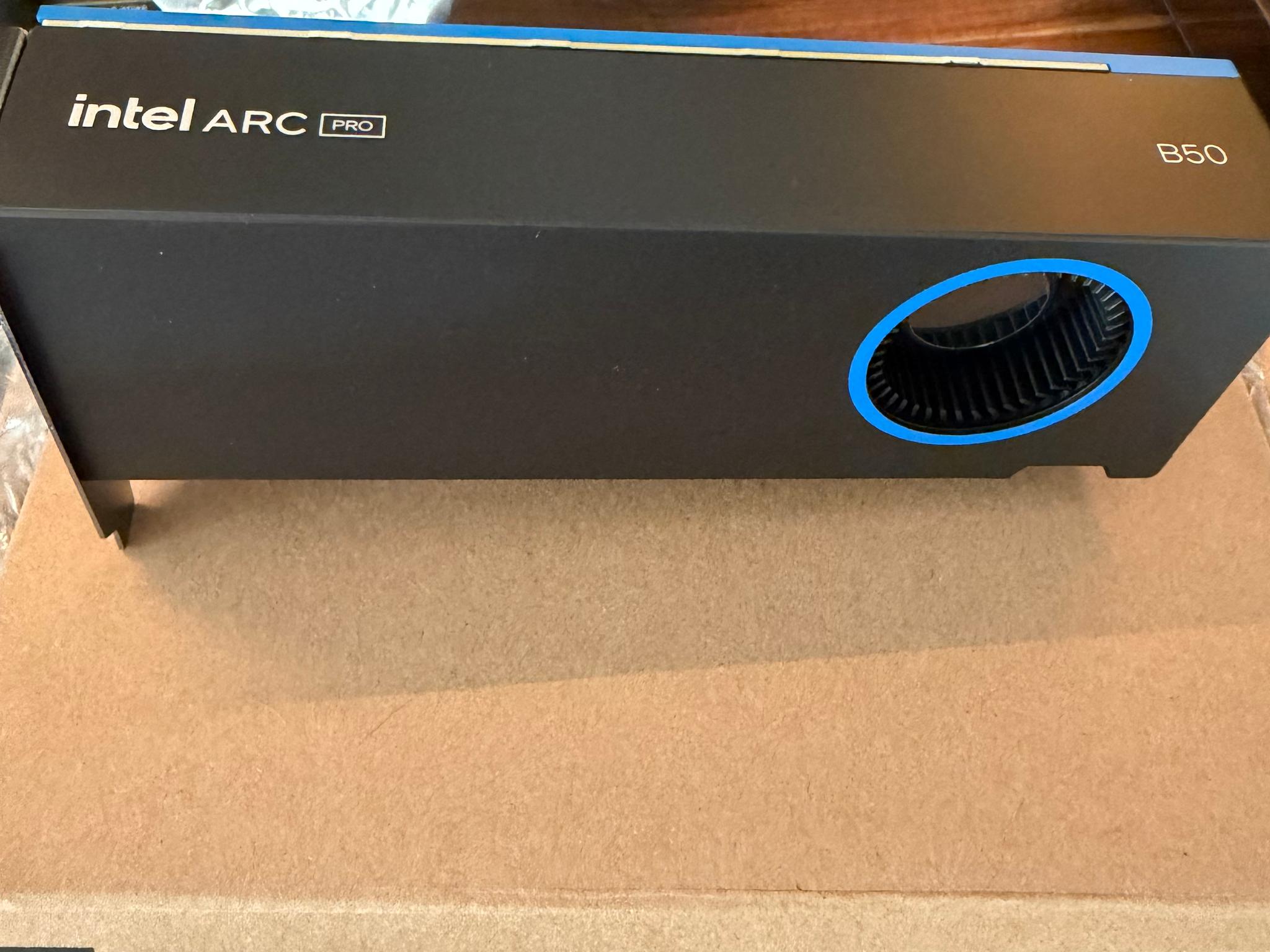 Intel arc pro b50