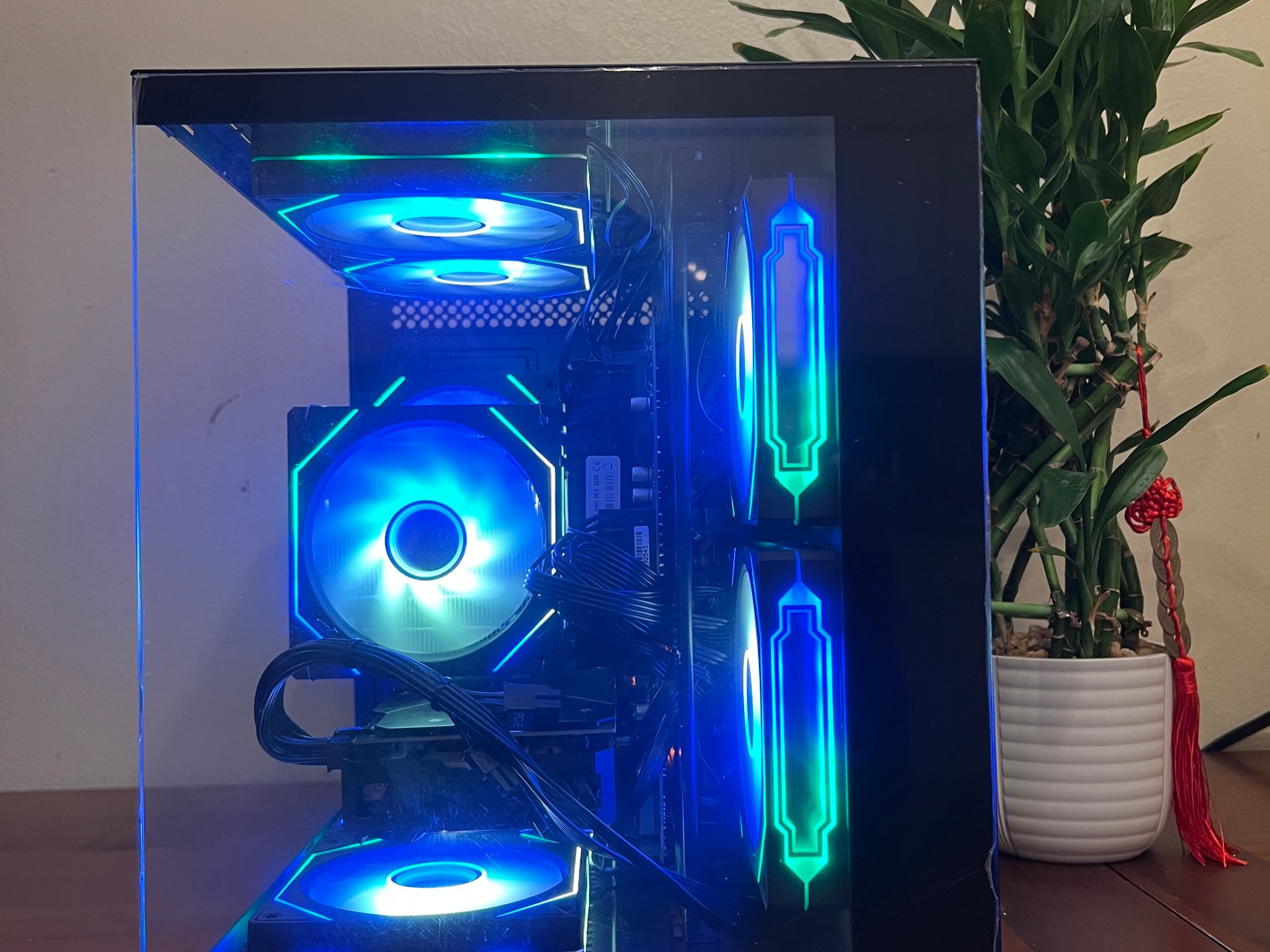 6 Core Gaming PC GTX 1080 1TB Storage 32GB RAM WIFi & BT WINDOWS 11 Pro