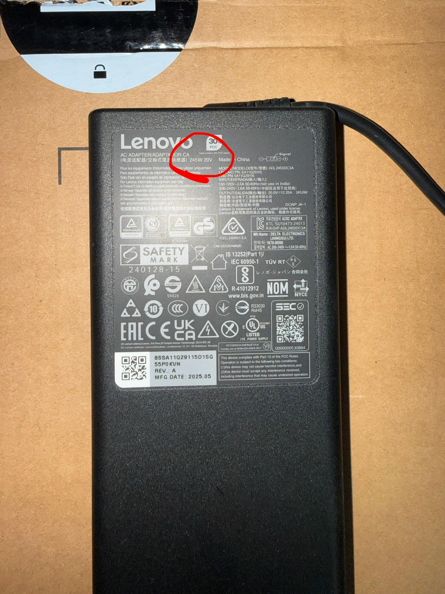 Lenovo Legion 5i - 5060 8gb - 32gb DDR5 - 1.5 TB SSD