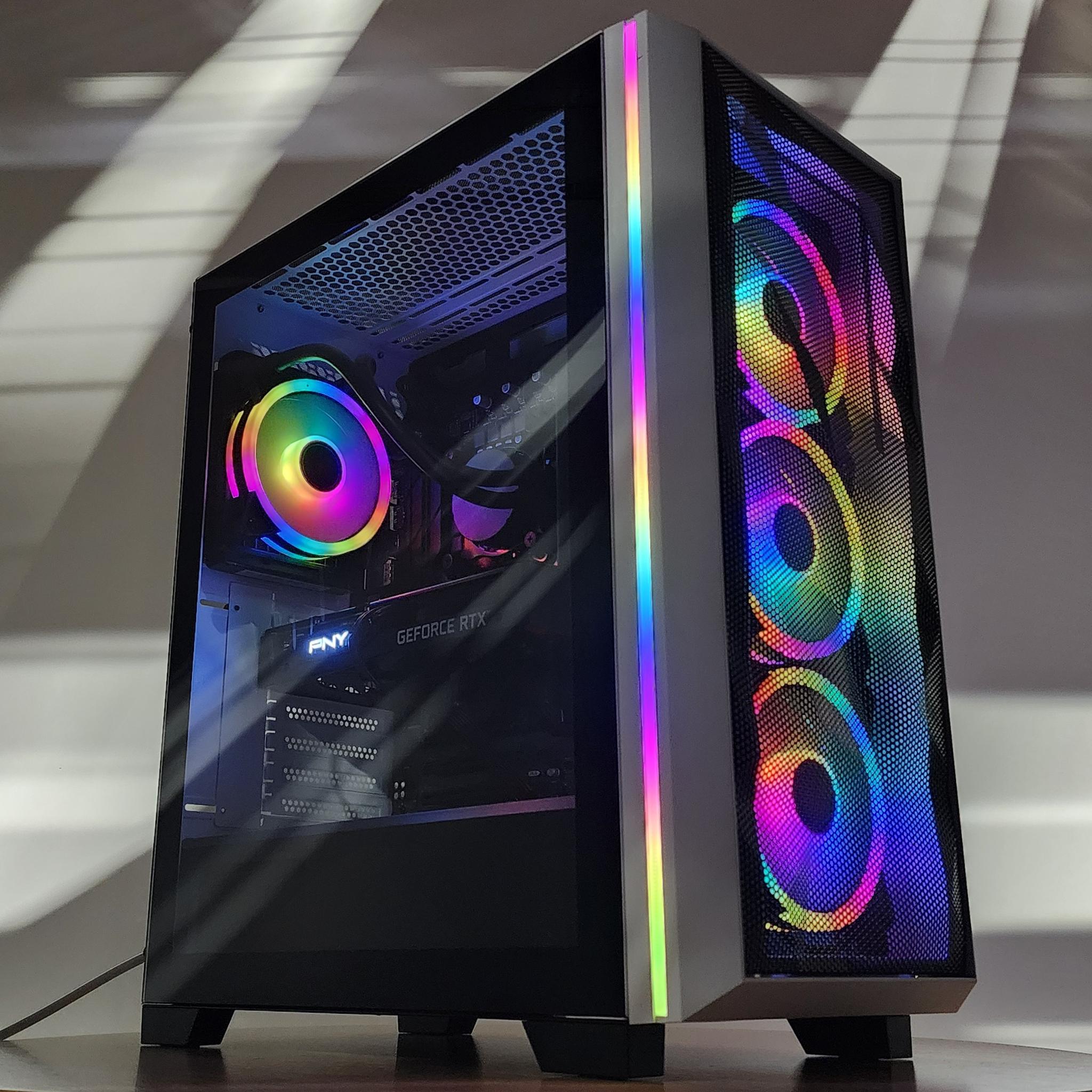 Gaming PC i5-12600KF 16GB RAM 500GB SSD RTX 3060 Ti 8GB Windows 11 Computer