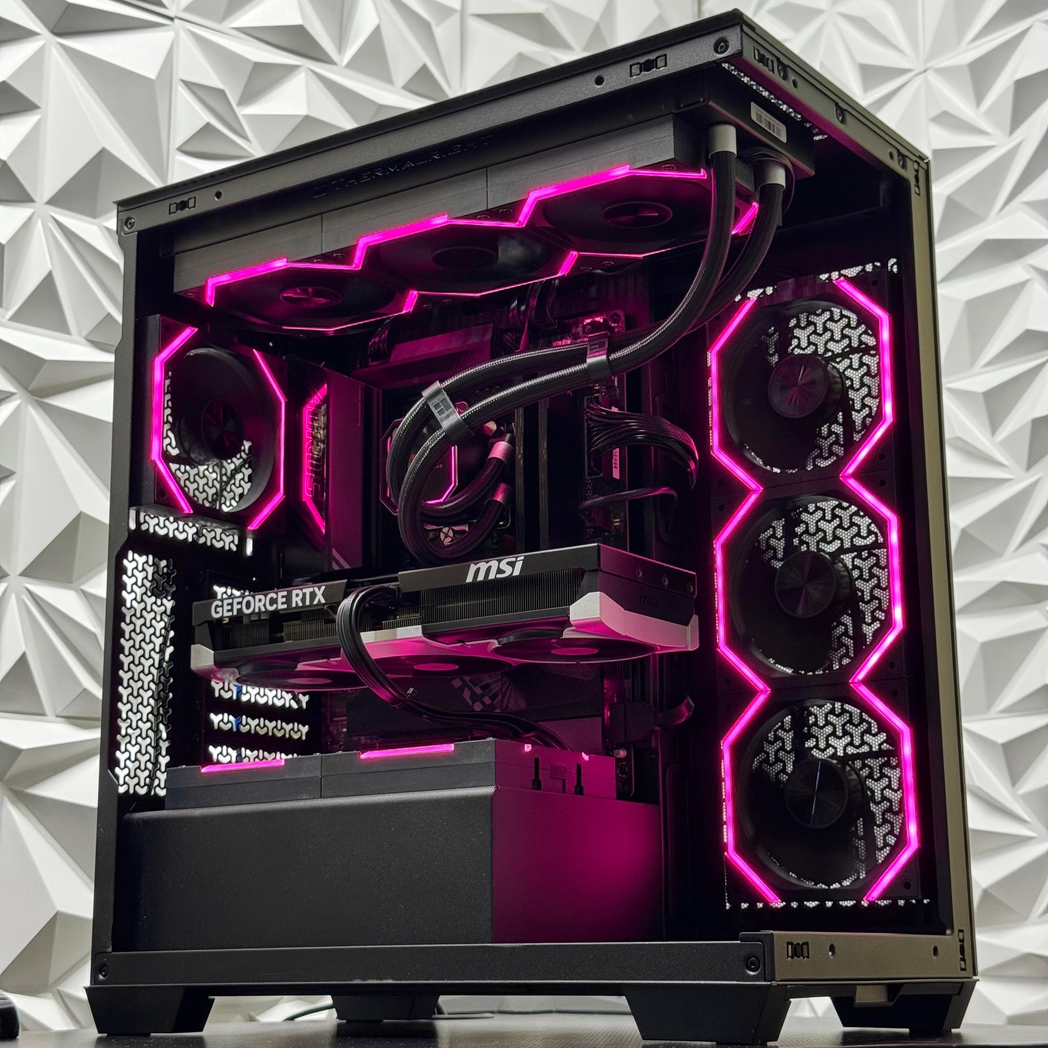 Ryzen 7 9850X3D / RTX 5070 Ti / 32GB 6400MTs DDR5 / 2TB Nvme ssd / 850w psu / X870E Motherboard