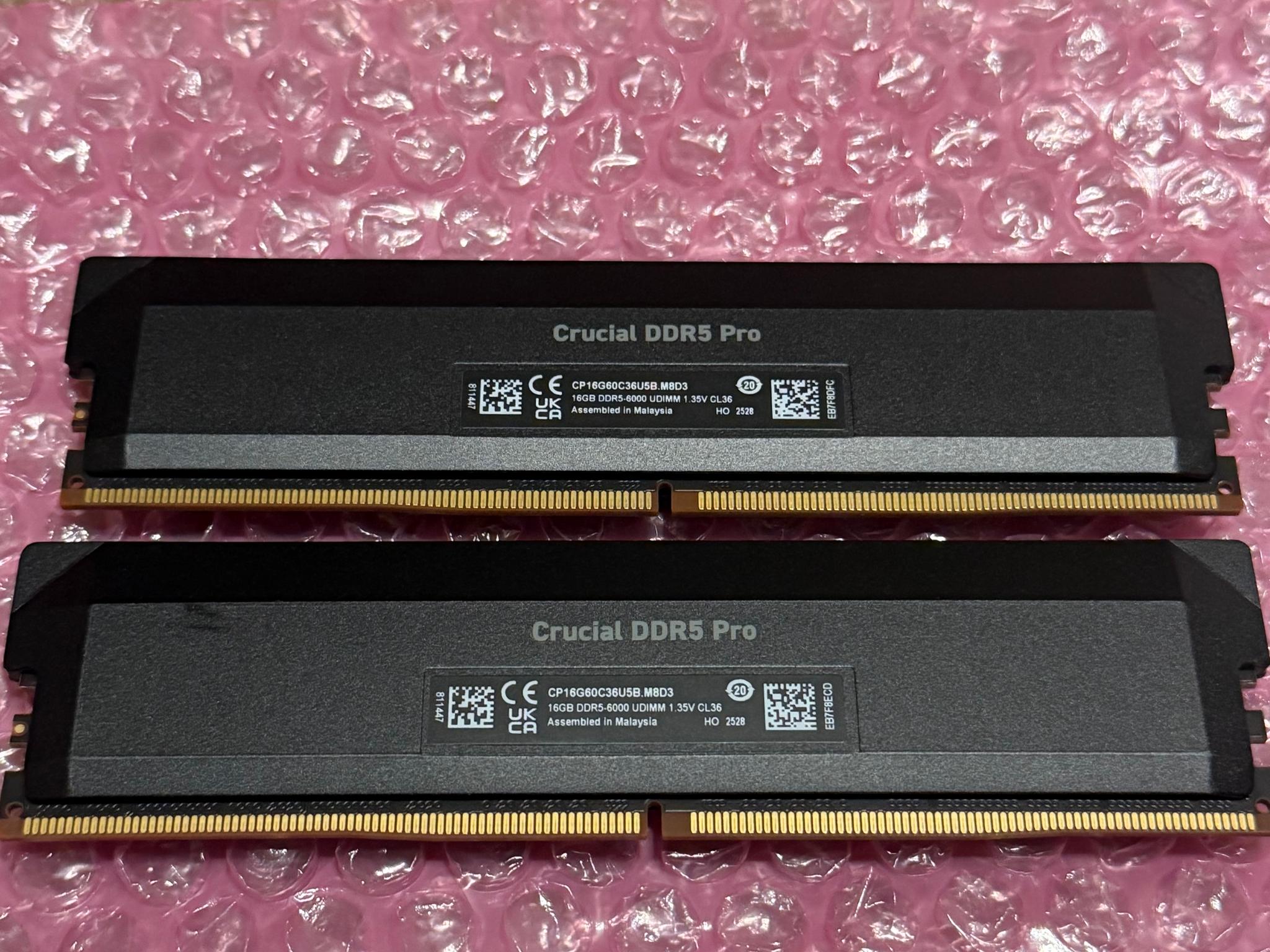 Crucial Pro Overclocking 32GB DDR5-6000 (2x16GB) - Image 2