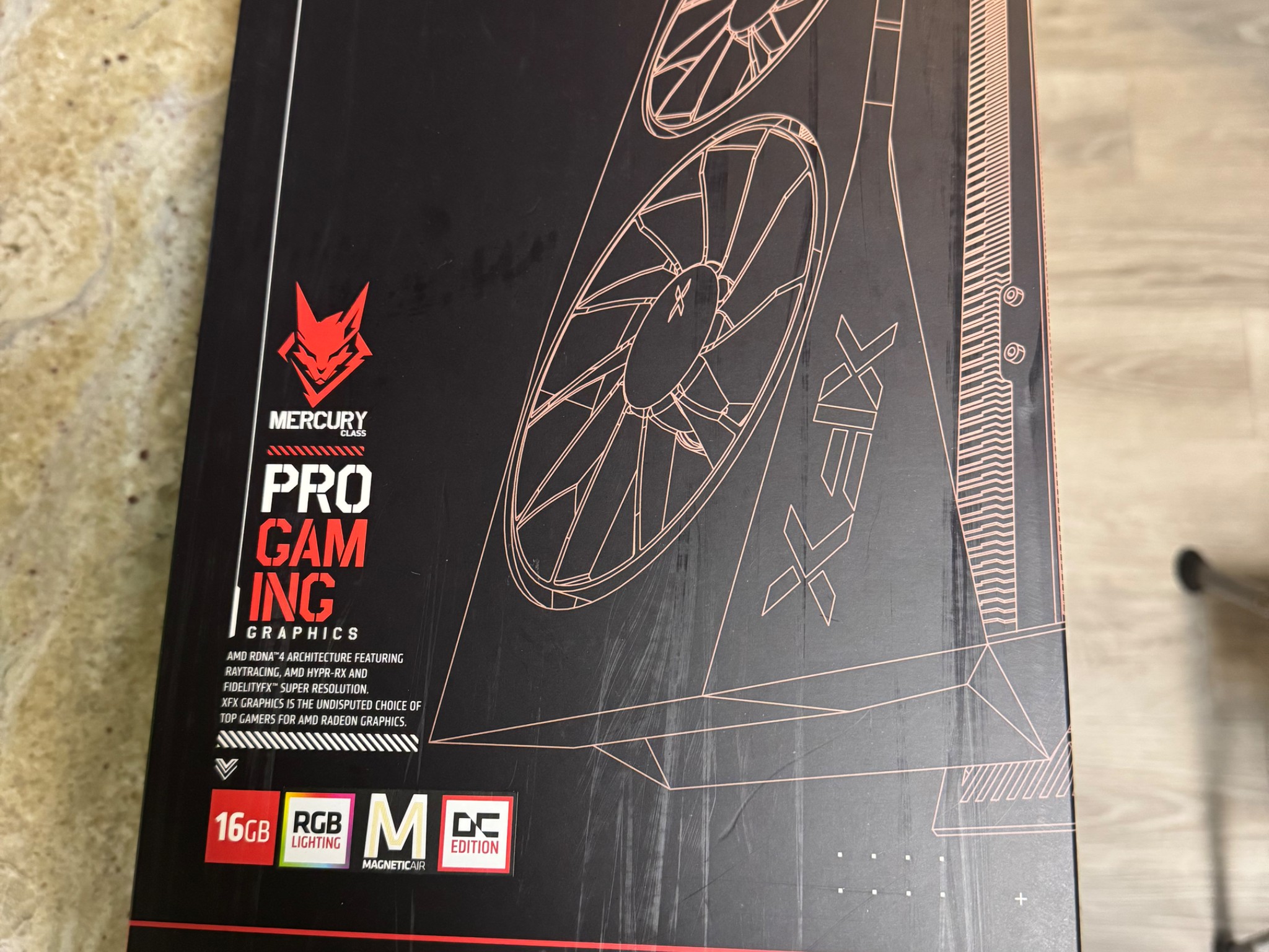 Radeon 9070xt magnetic air mercury