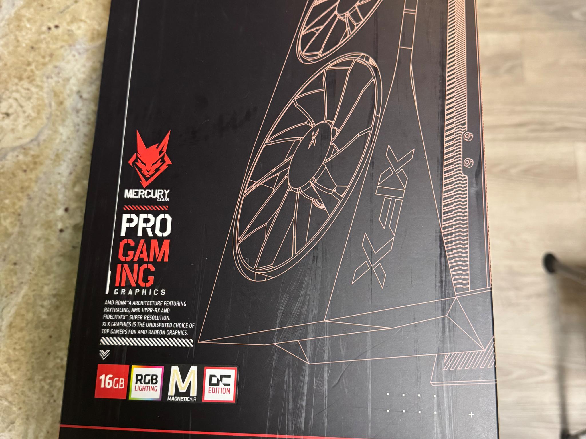 Radeon 9070xt magnetic air mercury