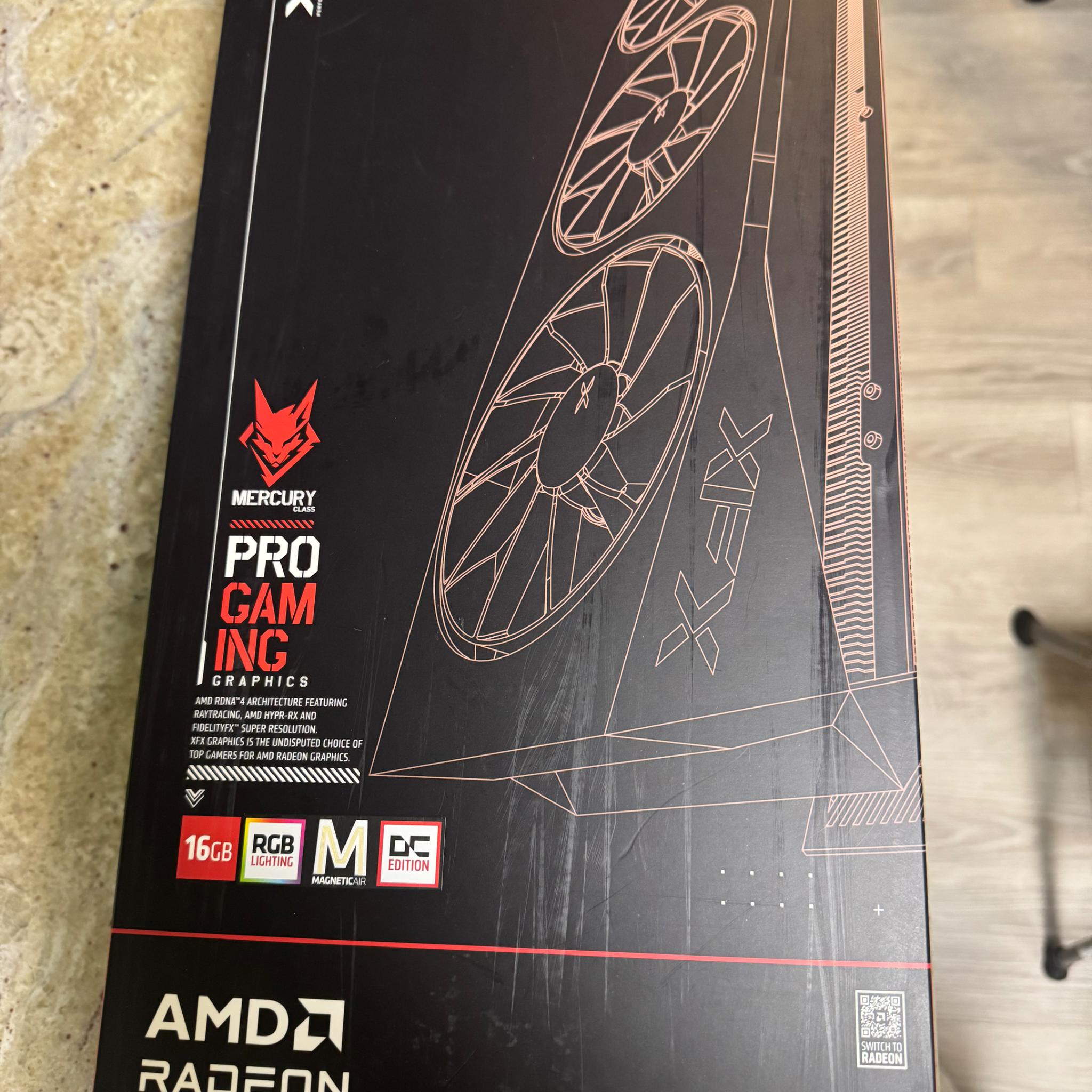Radeon 9070xt magnetic air mercury