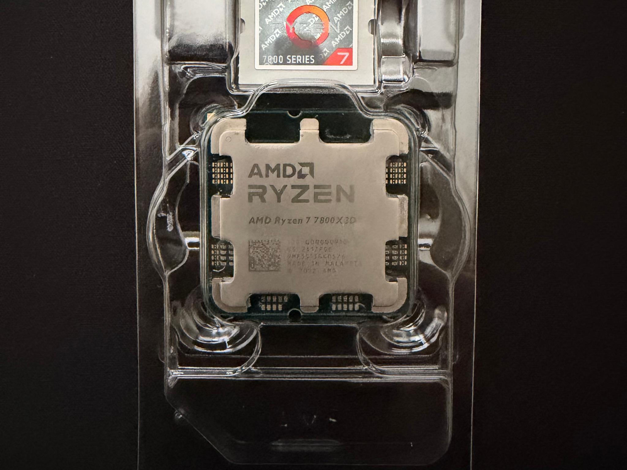 AMD Ryzen 7 7800X3D 8-Core, 16-Thread Zen4 AM5 Desktop Processor