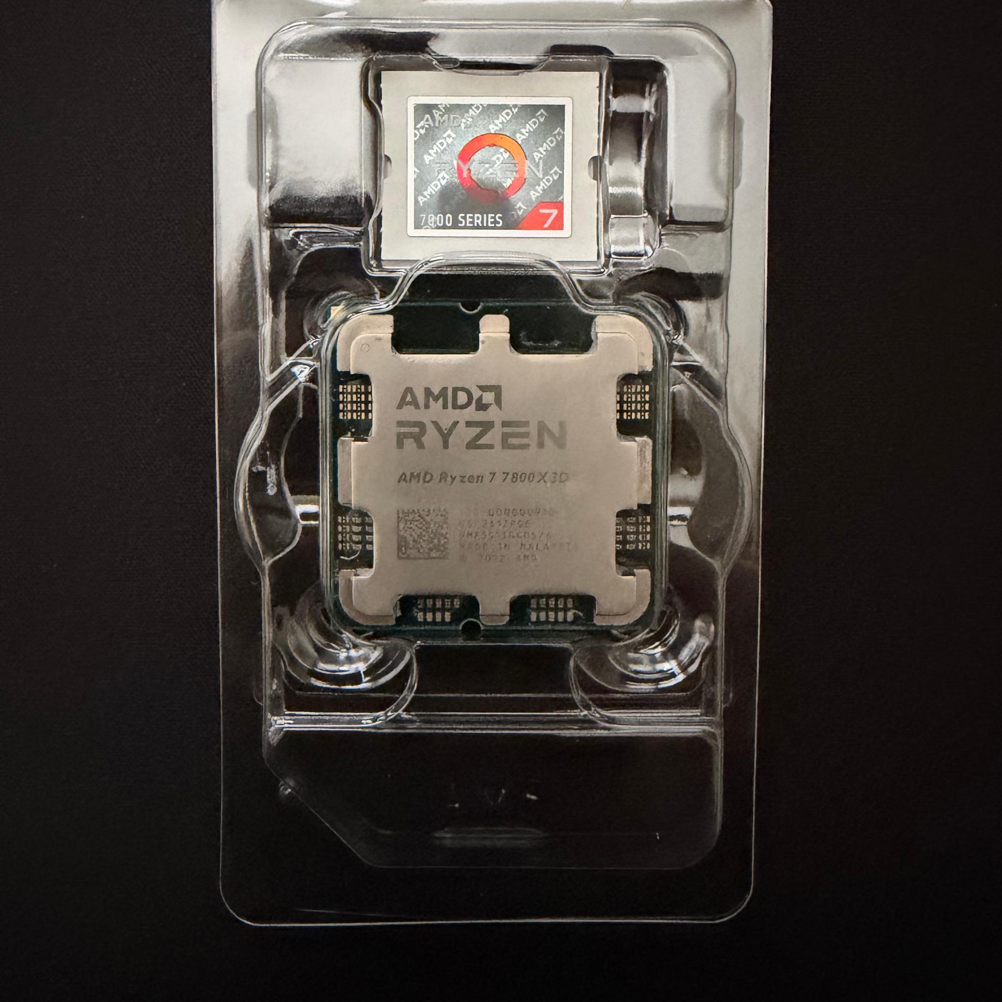 AMD Ryzen 7 7800X3D 8-Core, 16-Thread Zen4 AM5 Desktop Processor