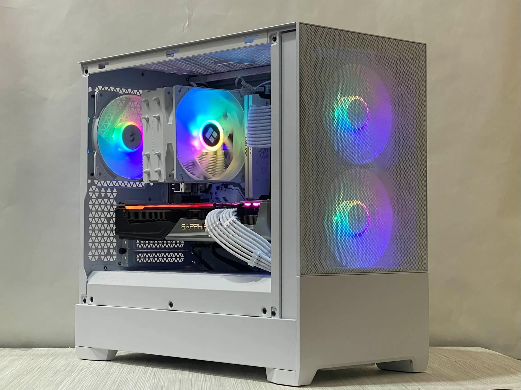 RX 5700 XT, Ryzen 5 3600, 16GB DDR4, WiFi Gaming PC w/ Windows Activated, 1.2TB Storage