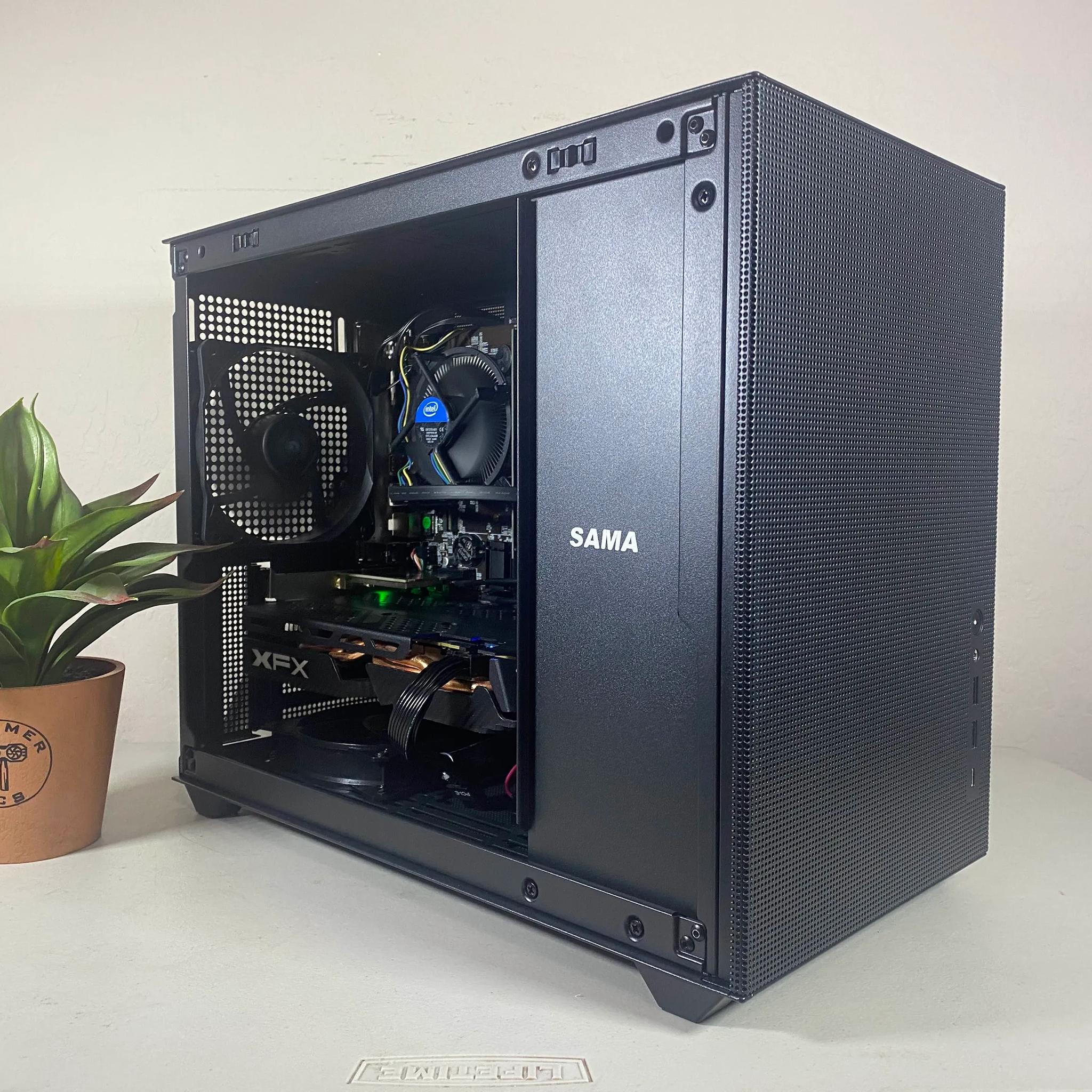 ⚫Mini Budget Gaming PC⚫| Windows 11, Intel i7, RX 580 | Fortnite, Valorant, Minecraft, Roblox, More!