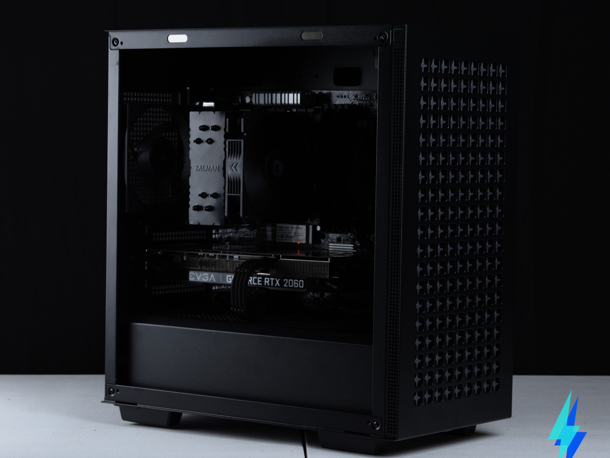⚫⚫ YIN: Stealthy Streaming/Gaming PC | RTX 2060 12GB, Ryzen 5, 16GB DDR4, 1TB SSD